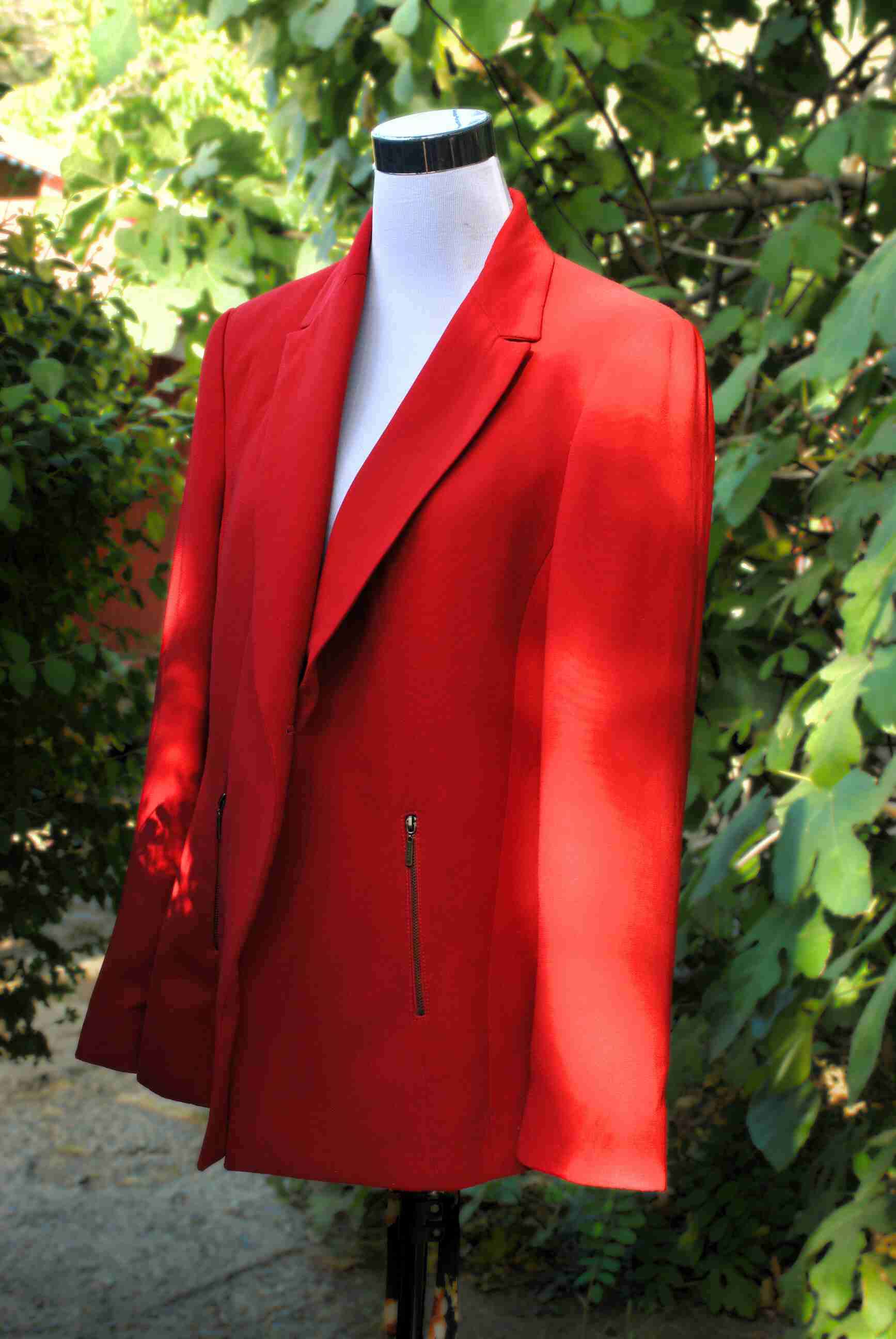 Blazer rojo vibrante - miniatura 3