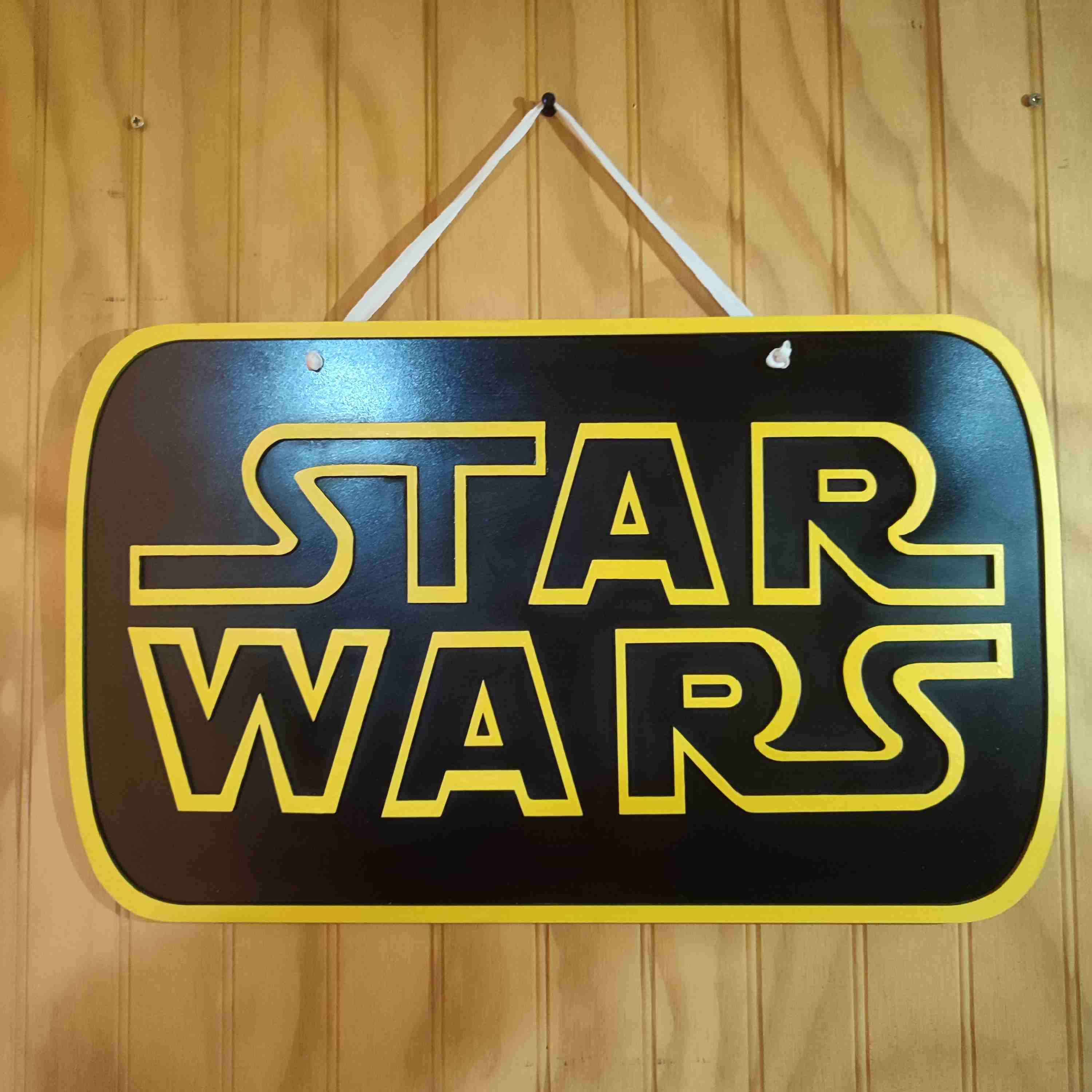 Letrero decorativo Star Wars