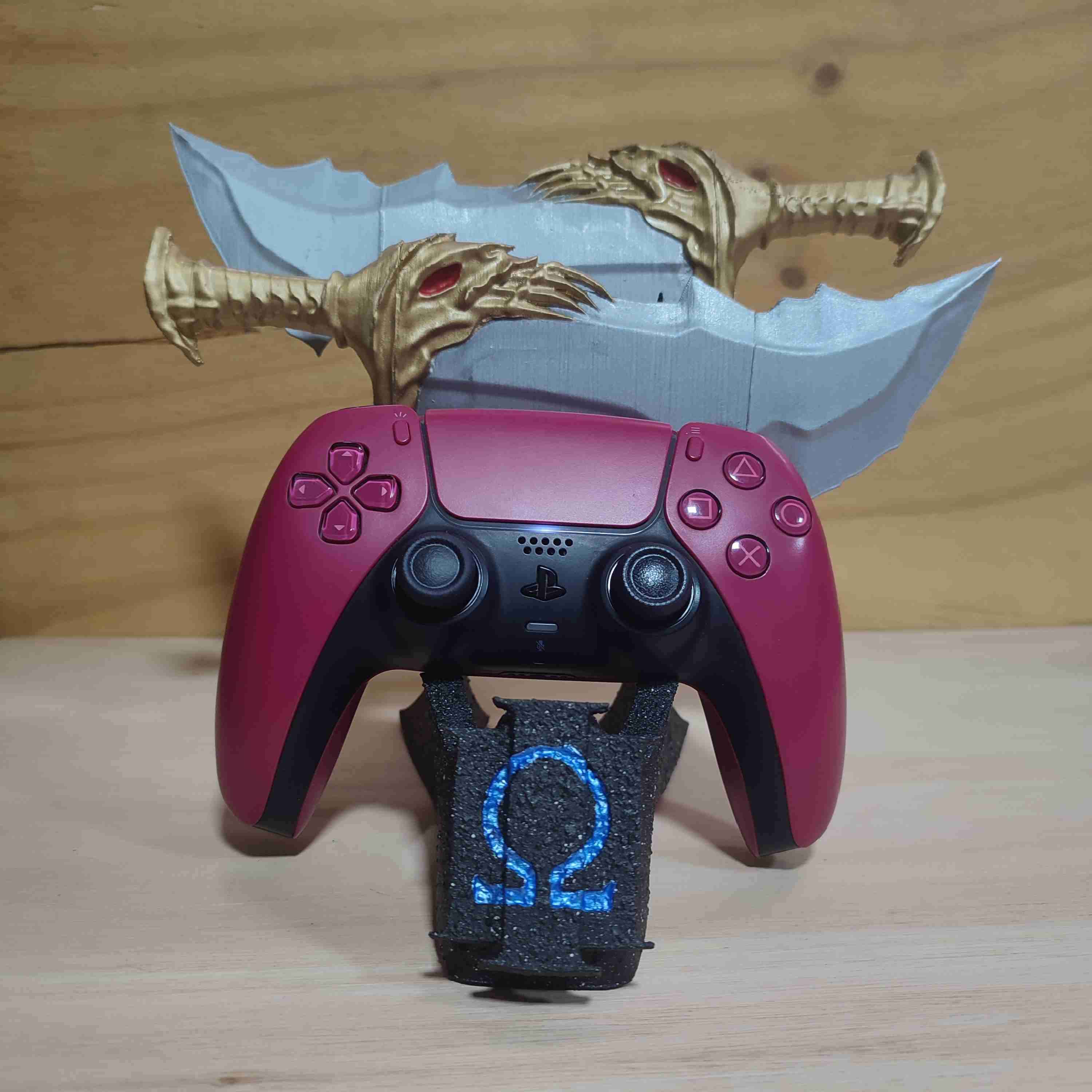 Soporte Joystick Espadas de Caos GOW - miniatura 2