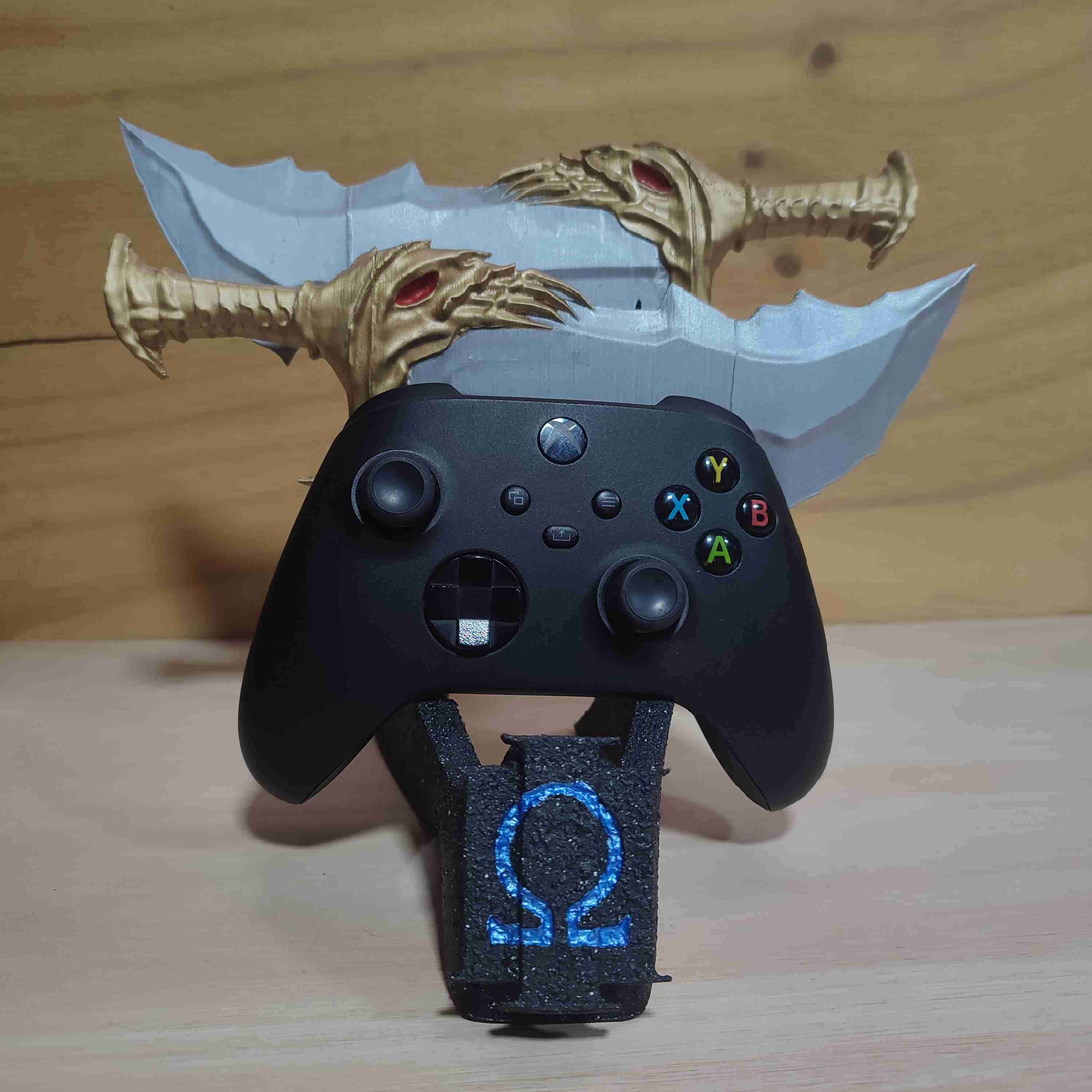 Soporte Joystick Espadas de Caos GOW - miniatura 3