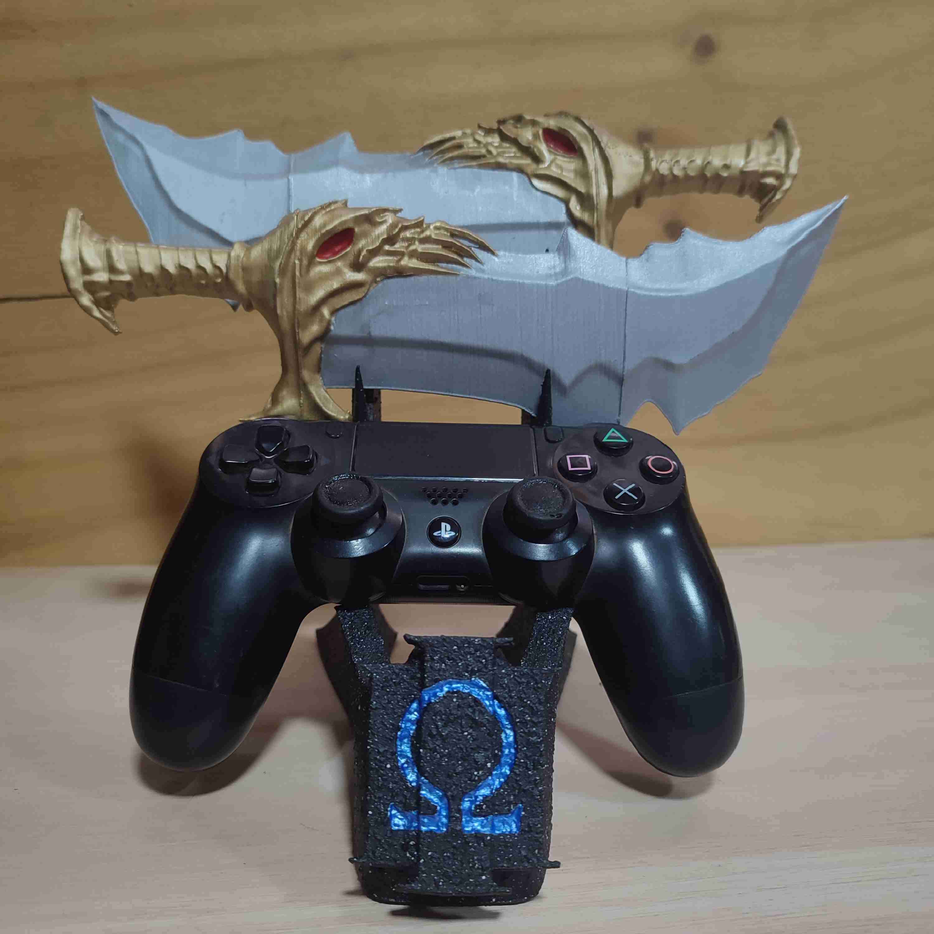 Soporte Joystick Espadas de Caos GOW - miniatura 4