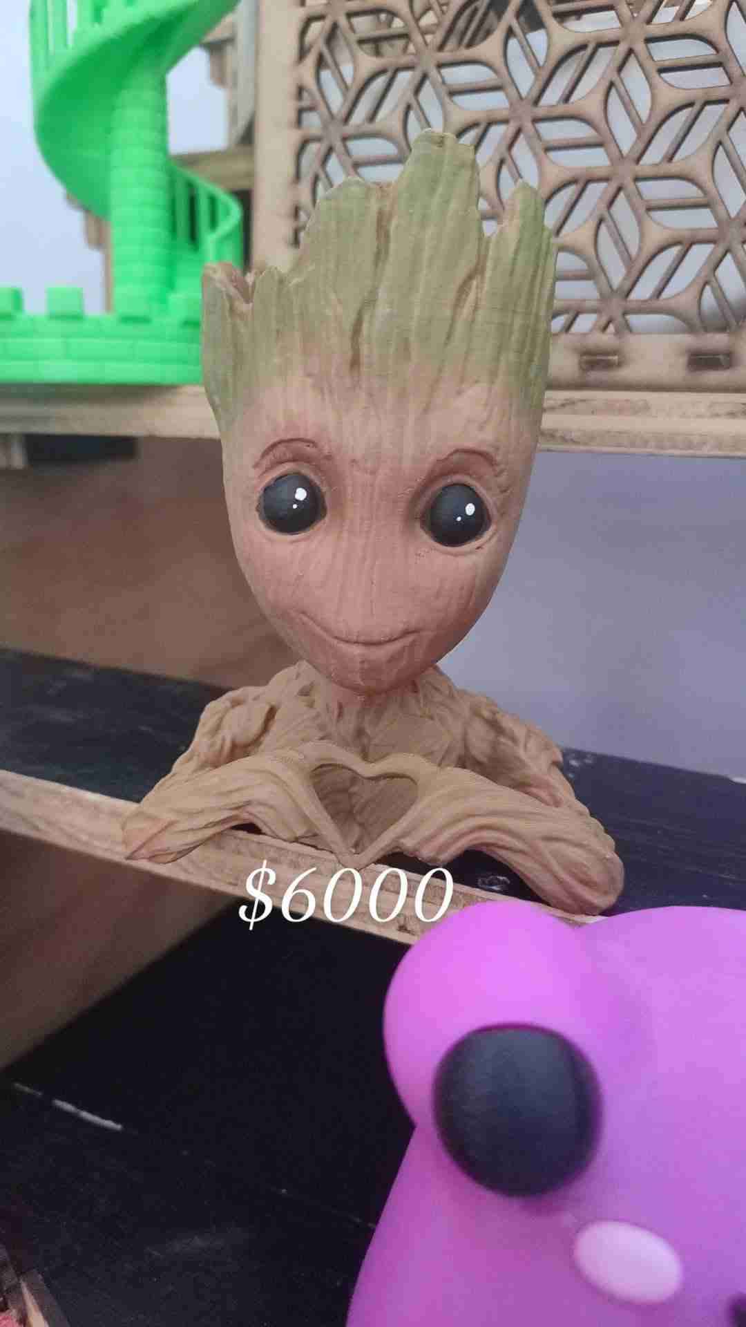 Figura decorativa de Groot