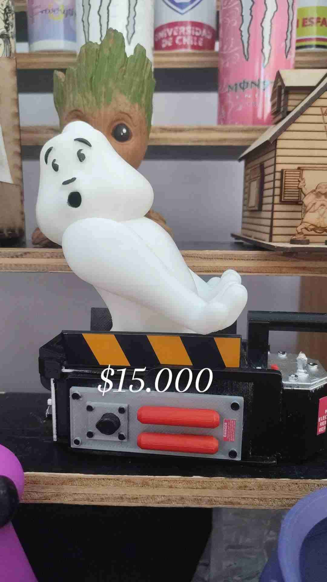 Soporte celular cazafantasmas