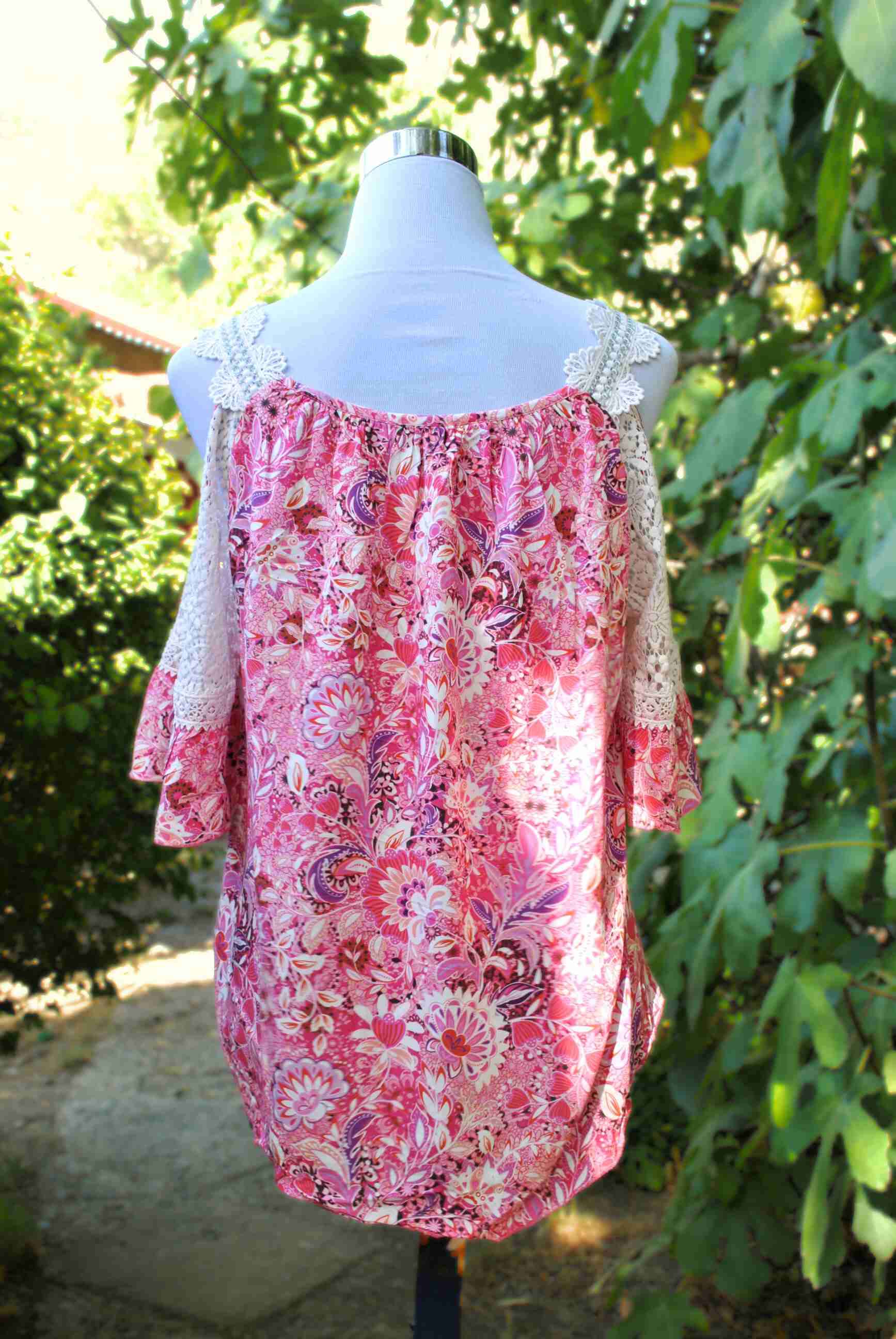 Blusa bohemia /vintage - miniatura 2