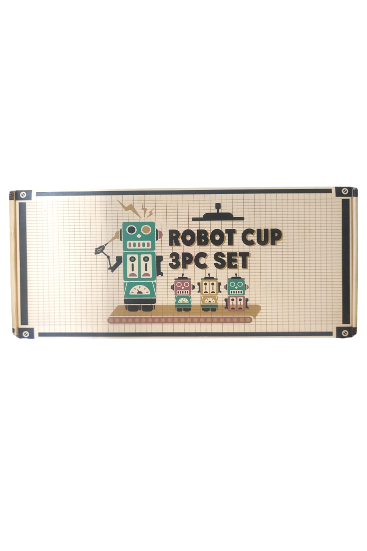 Robot de cerámica 3 piezas