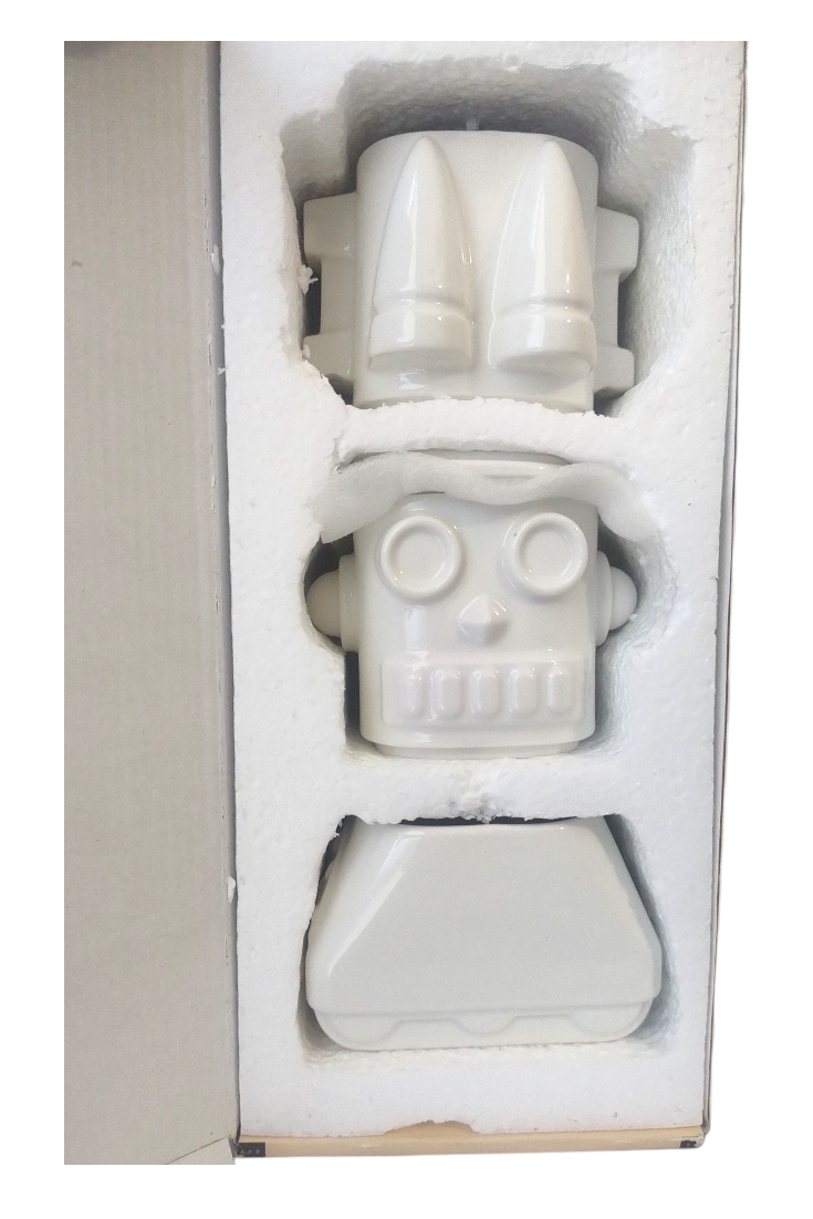 Robot de cerámica 3 piezas - miniatura 2