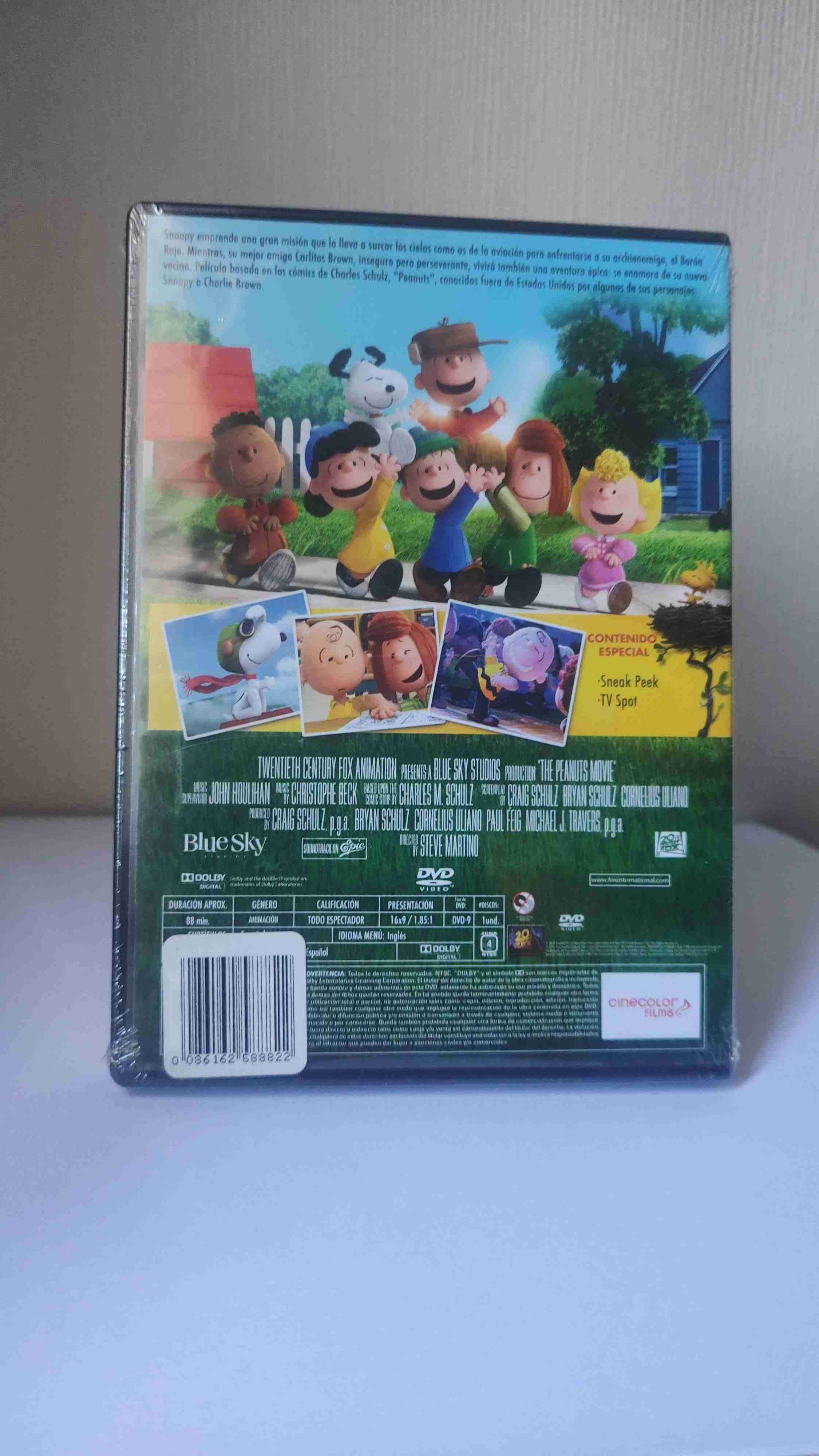 DVD Snoopy y Charlie Brown - miniatura 2