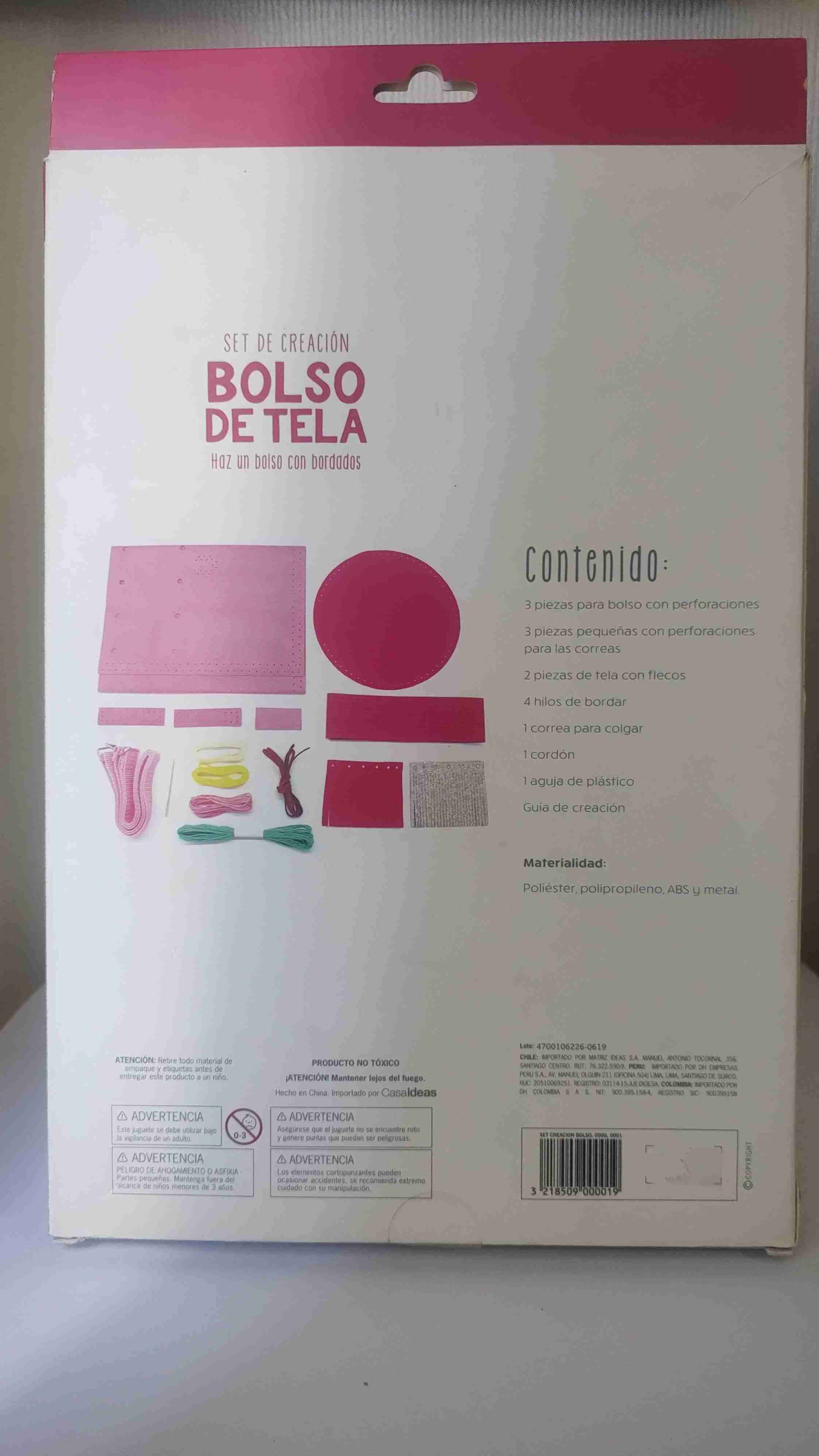 Set de creación bolso de tela - miniatura 2