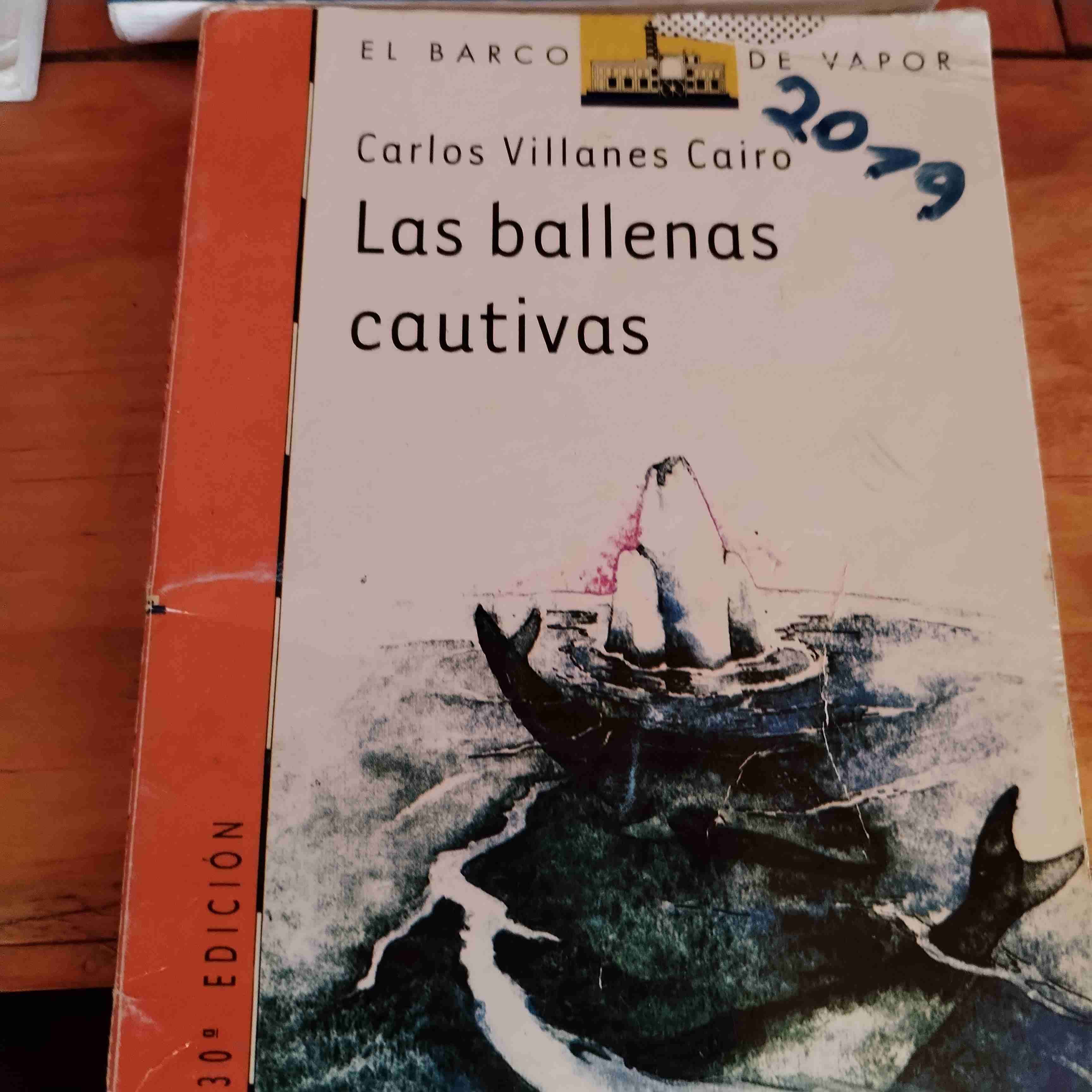 Libro 'Las ballenas cautivas'