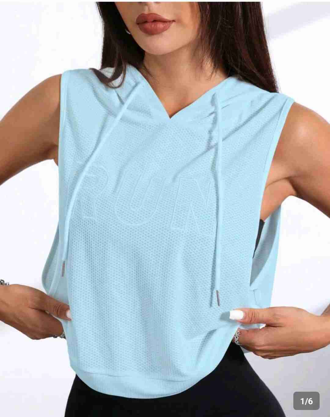 Polera blanca con espalda abierta - miniatura 2