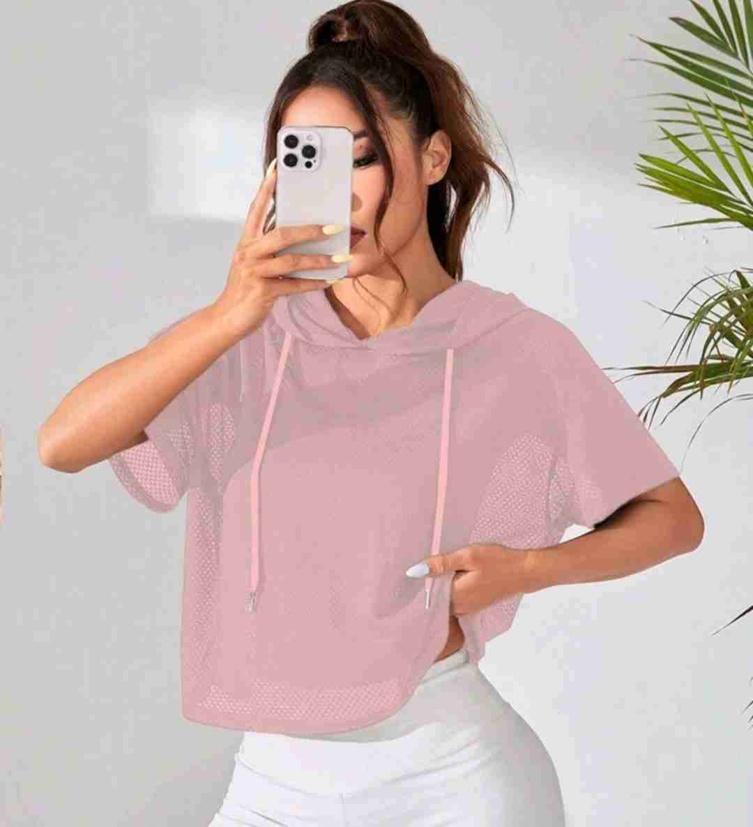 Polera blanca con espalda abierta - miniatura 3