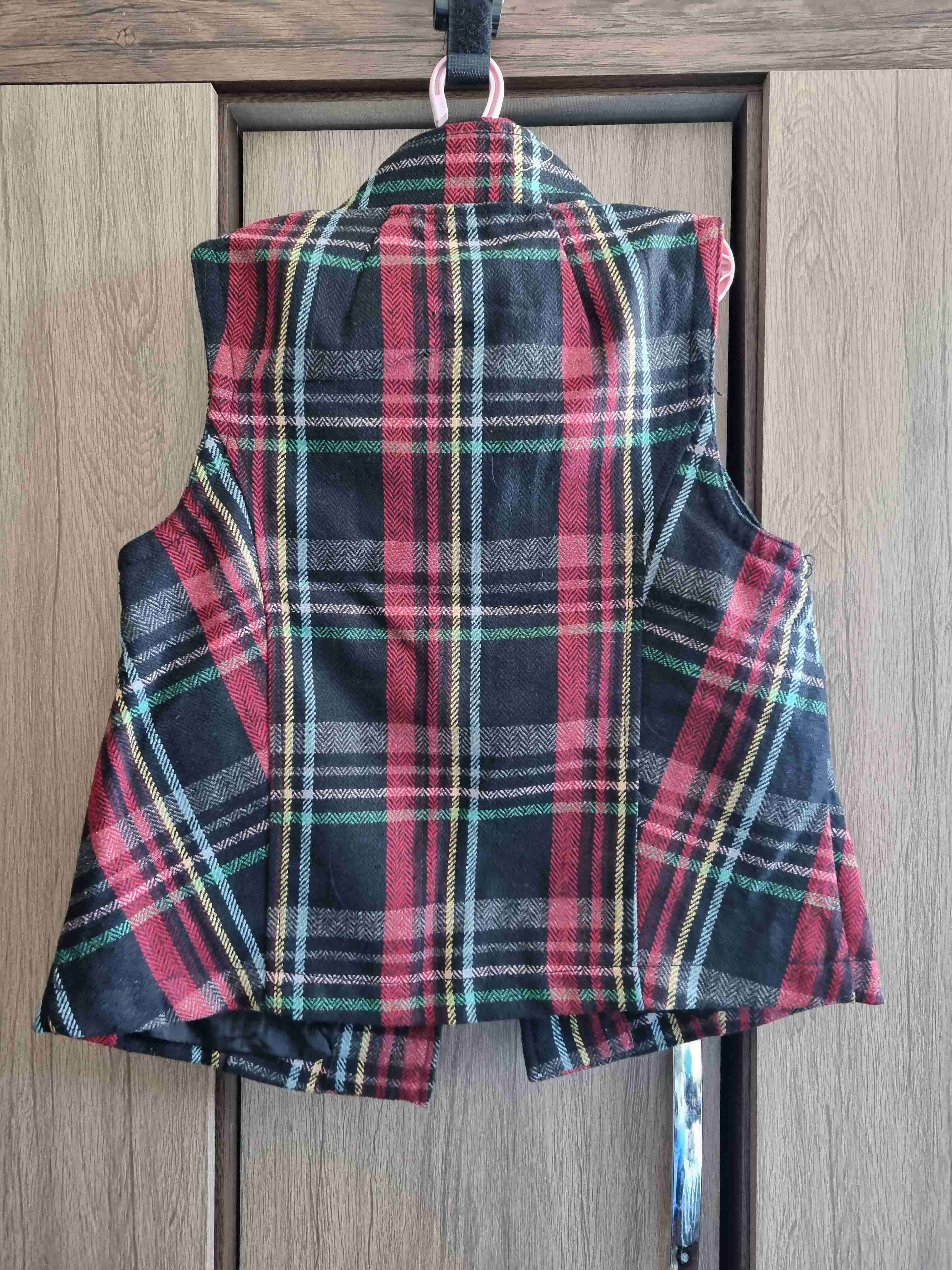Chaleco tartán sin mangas - miniatura 2