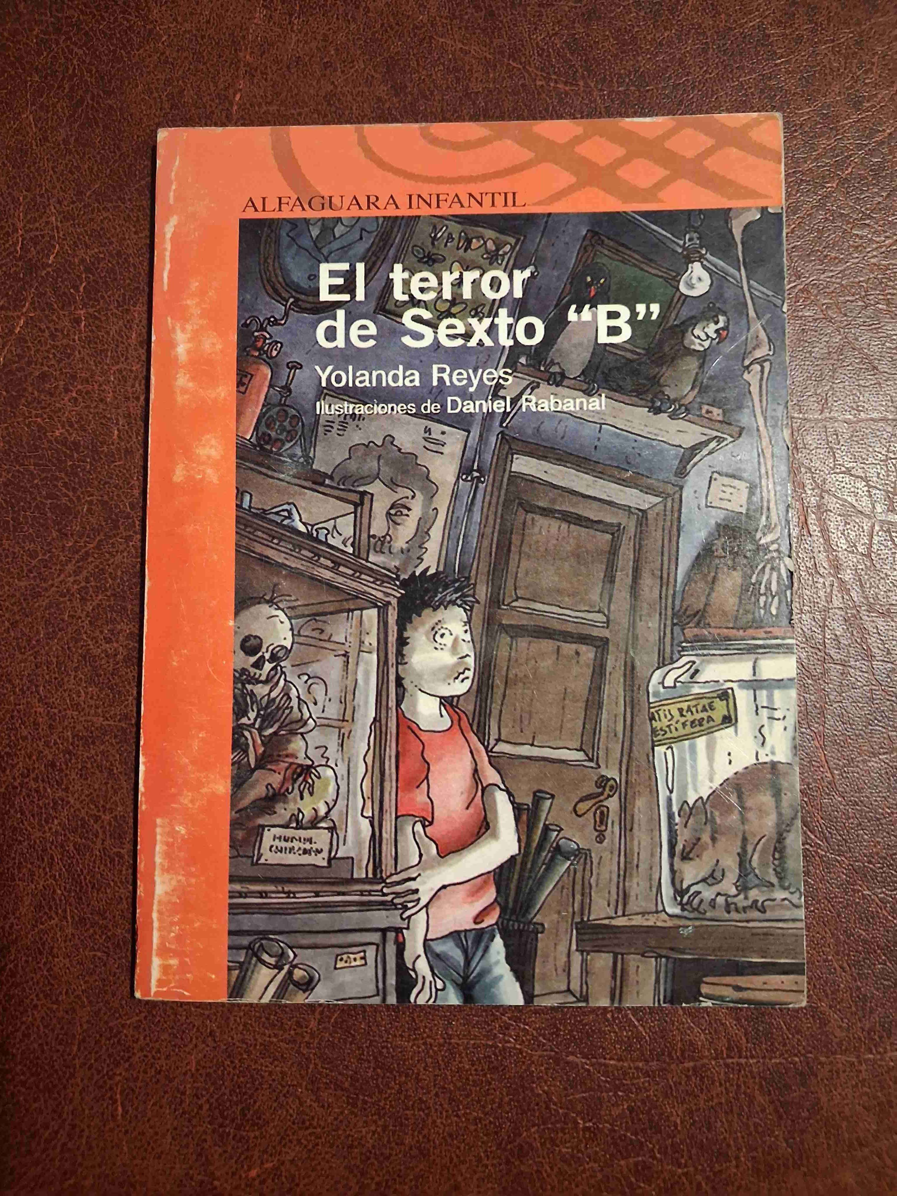Libro El terror de Sexto B