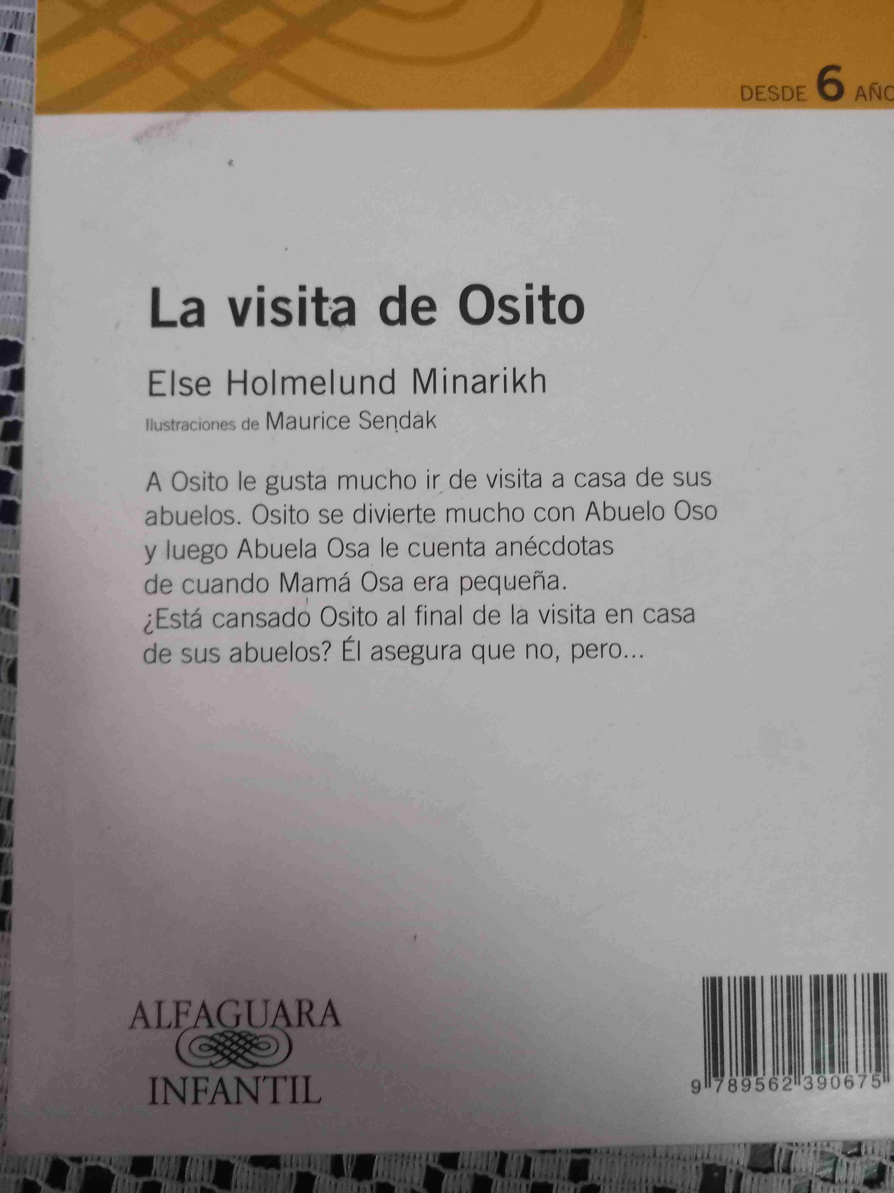 Libro infantil 'La visita de Osito' - miniatura 2