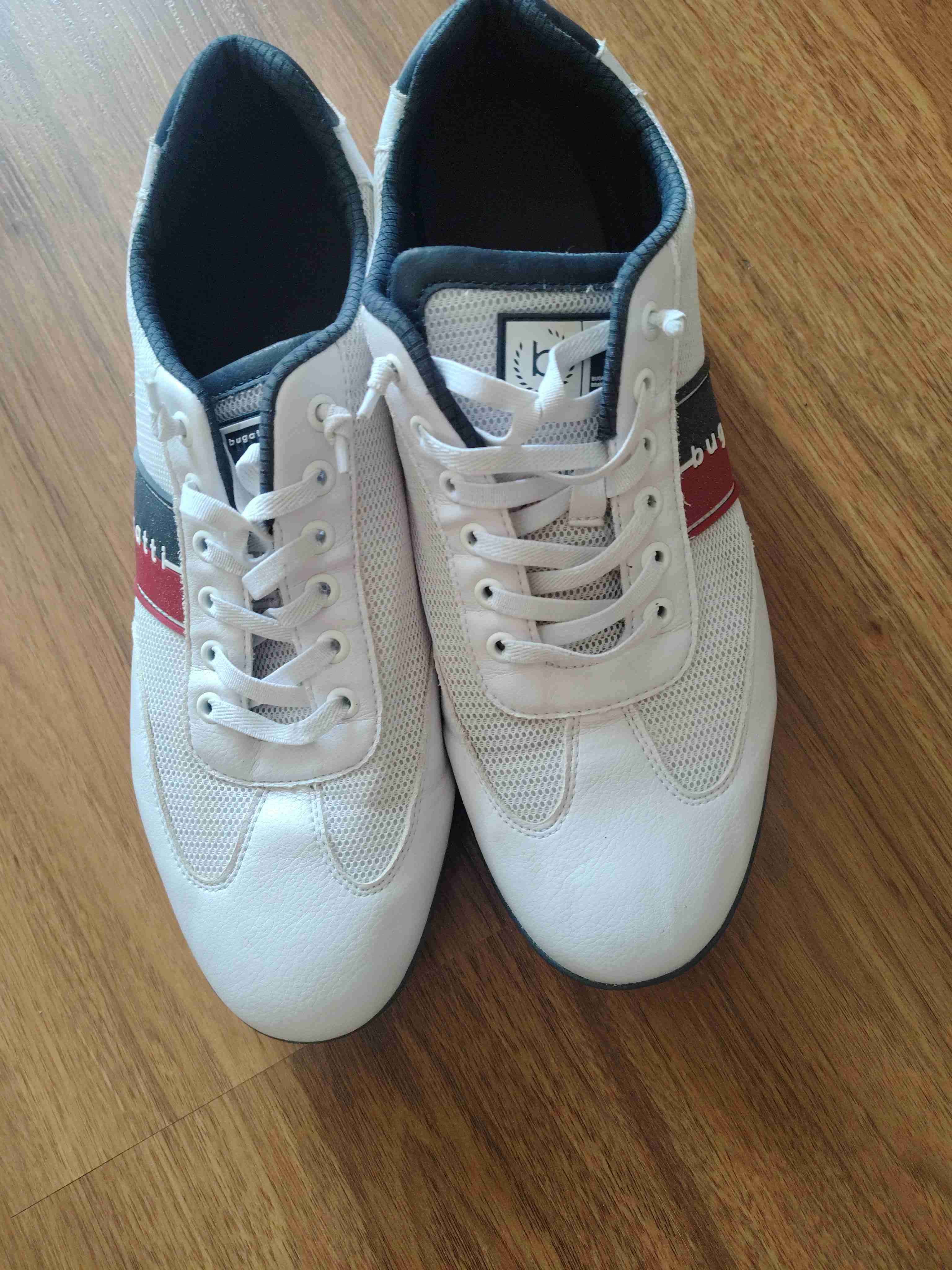 Zapatillas blancas estilo casual Bugatti - miniatura 4