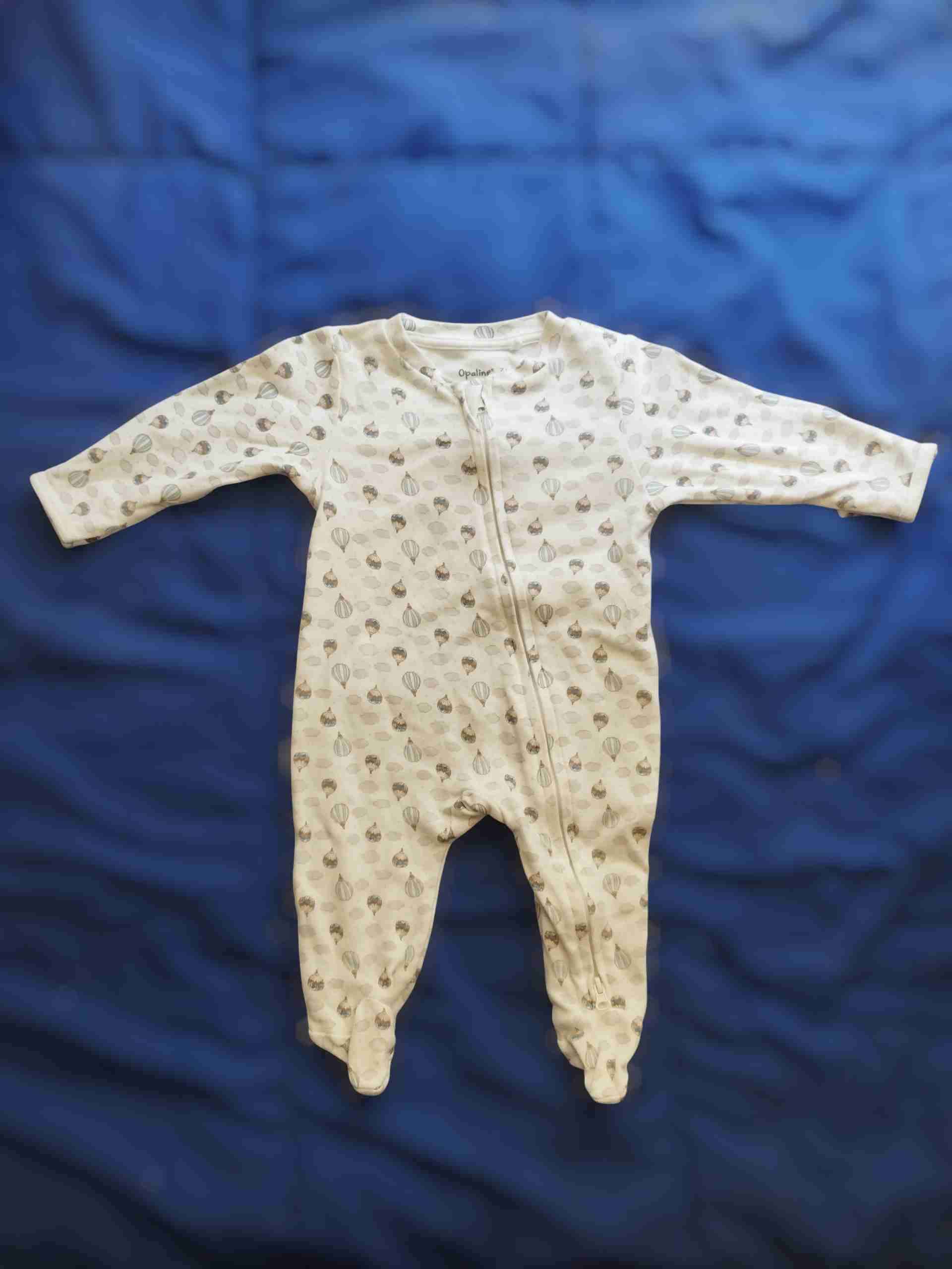 Enterito bebé estampado globos opaline 3/6 meses