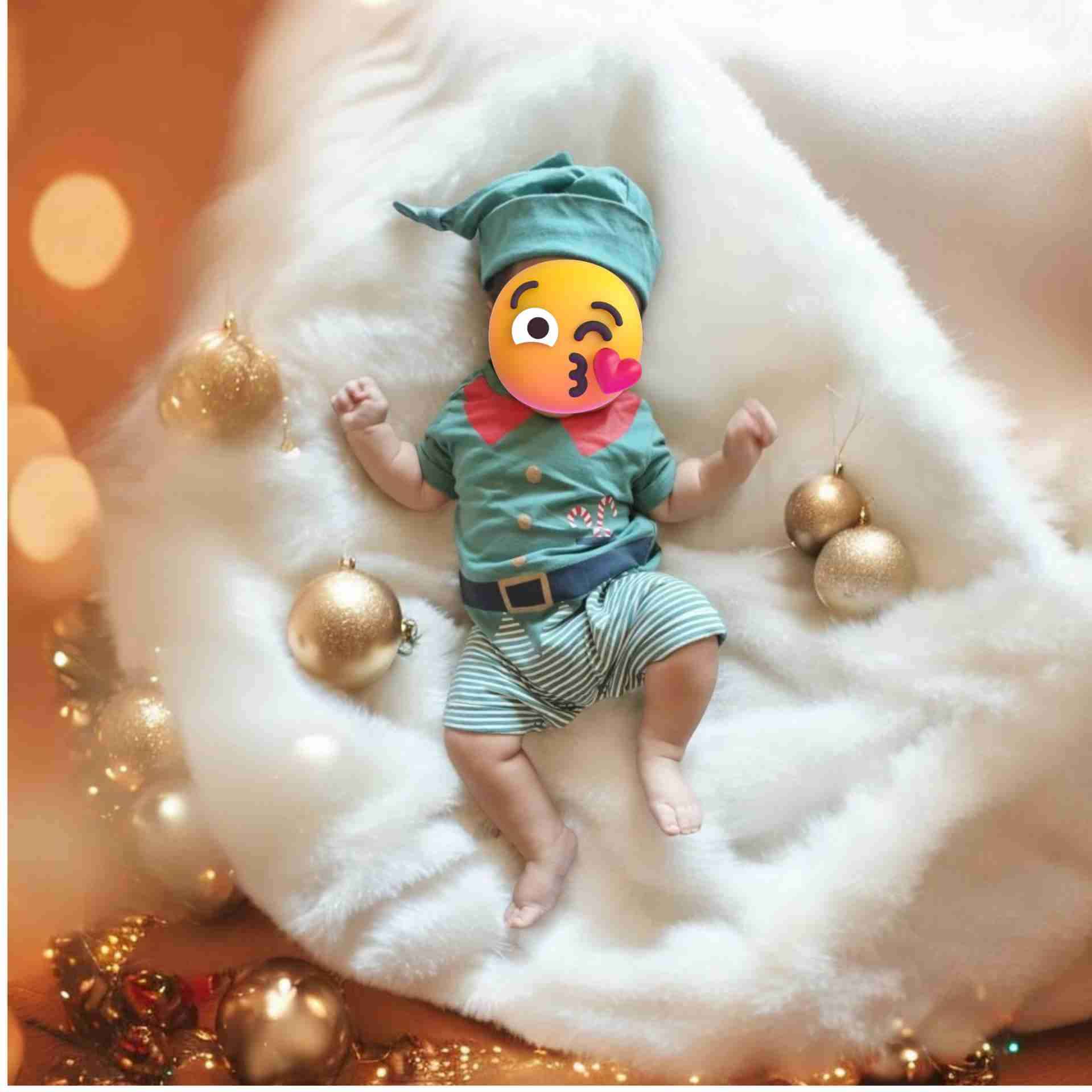 Disfraz de duende para bebé 3/6 meses - miniatura 2