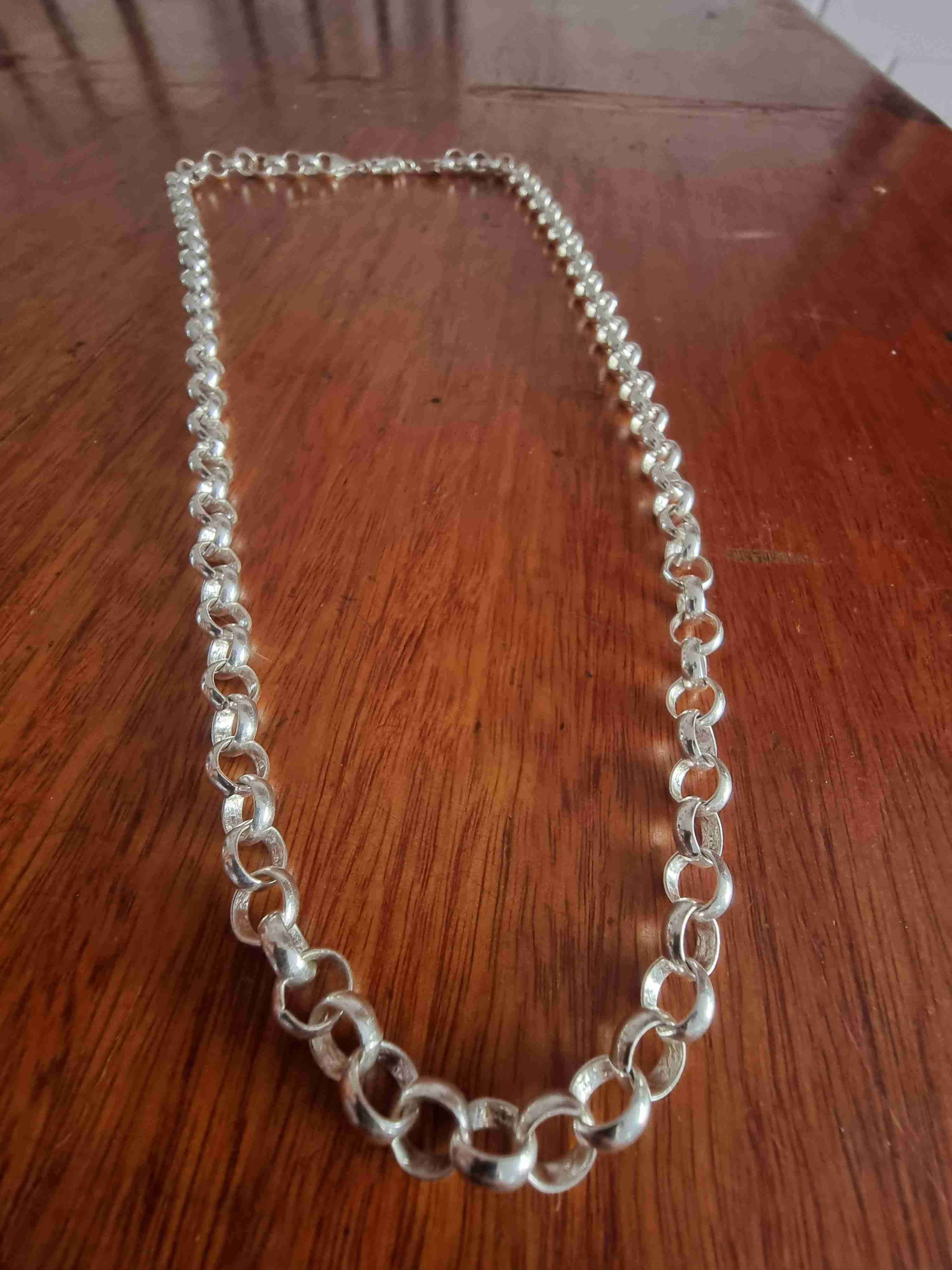 cadena de plata italiana