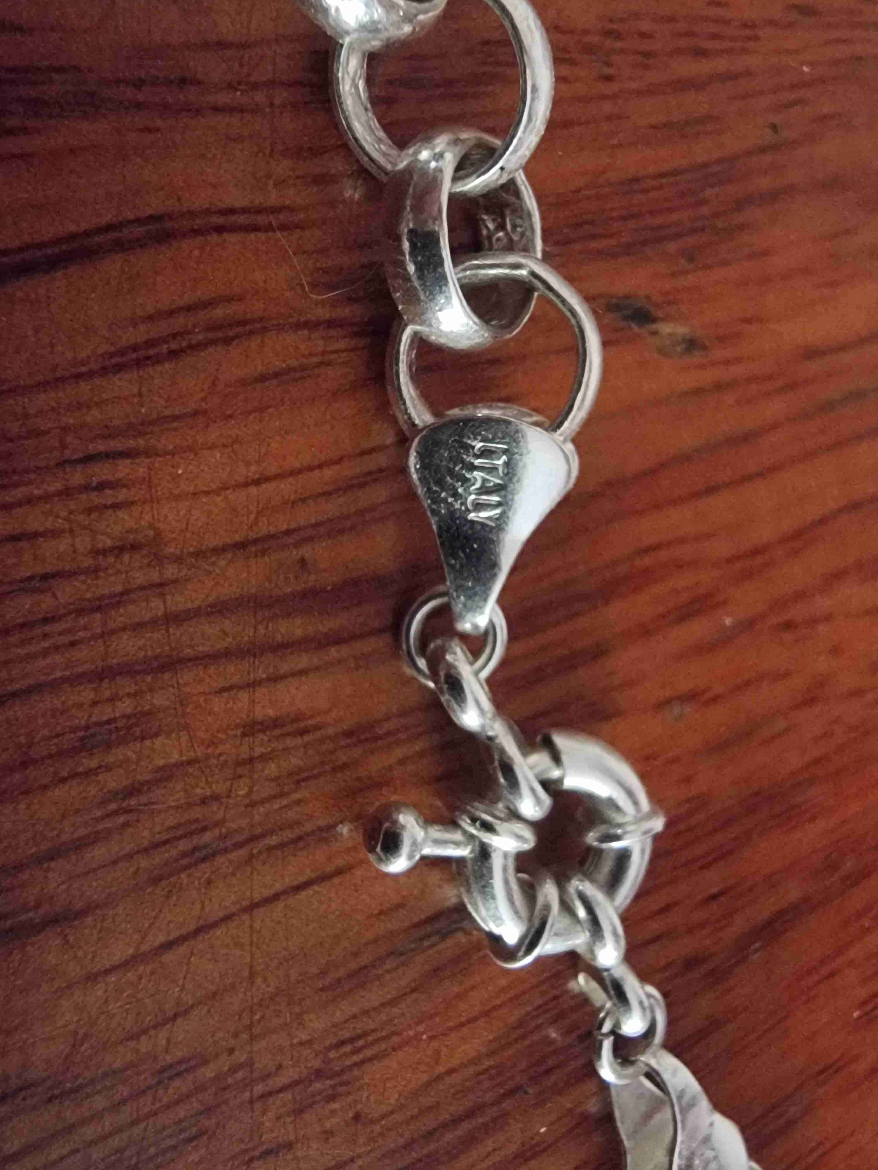 cadena de plata italiana - miniatura 4