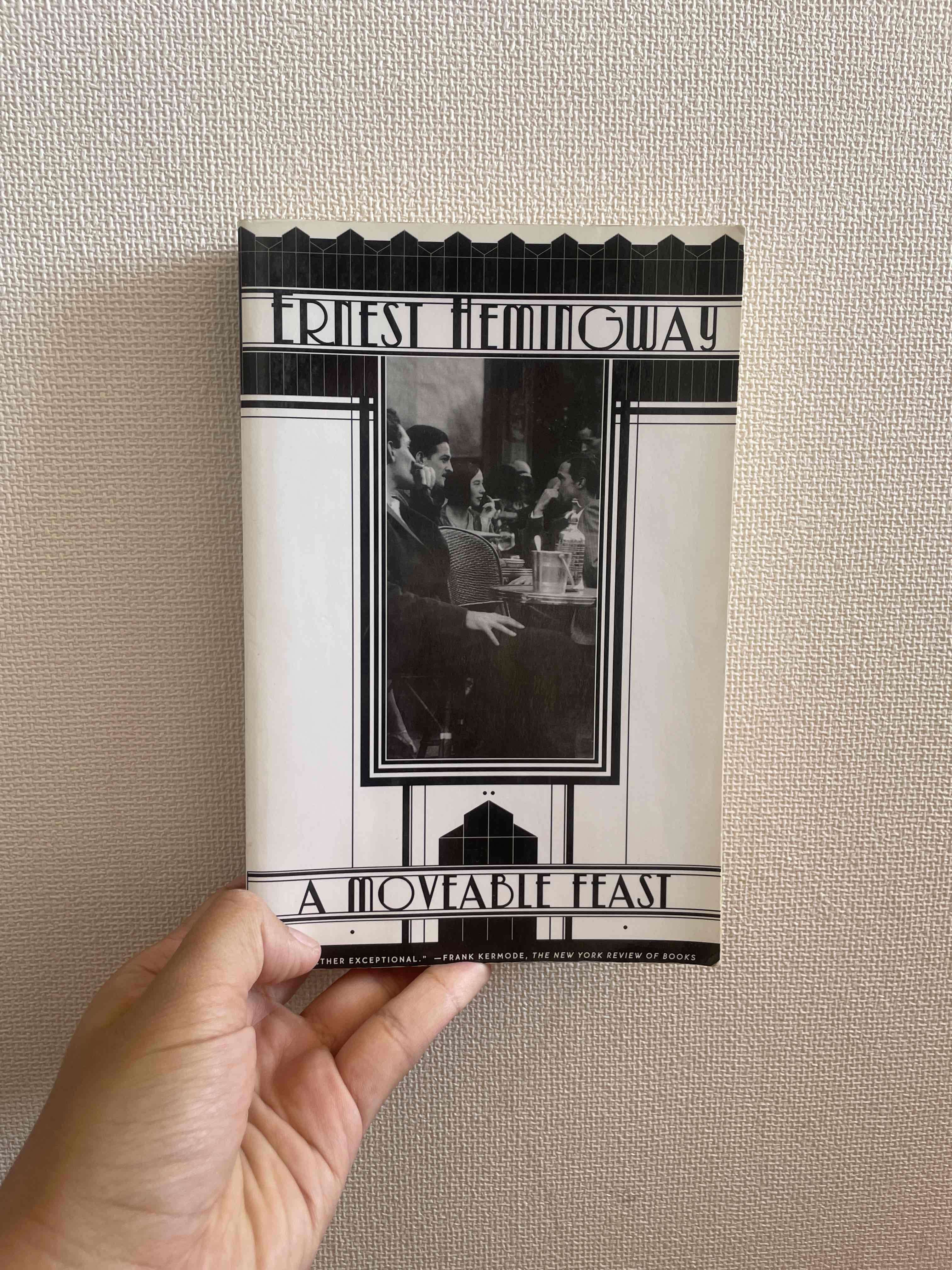 Libro 'A Moveable Feast' de Hemingway