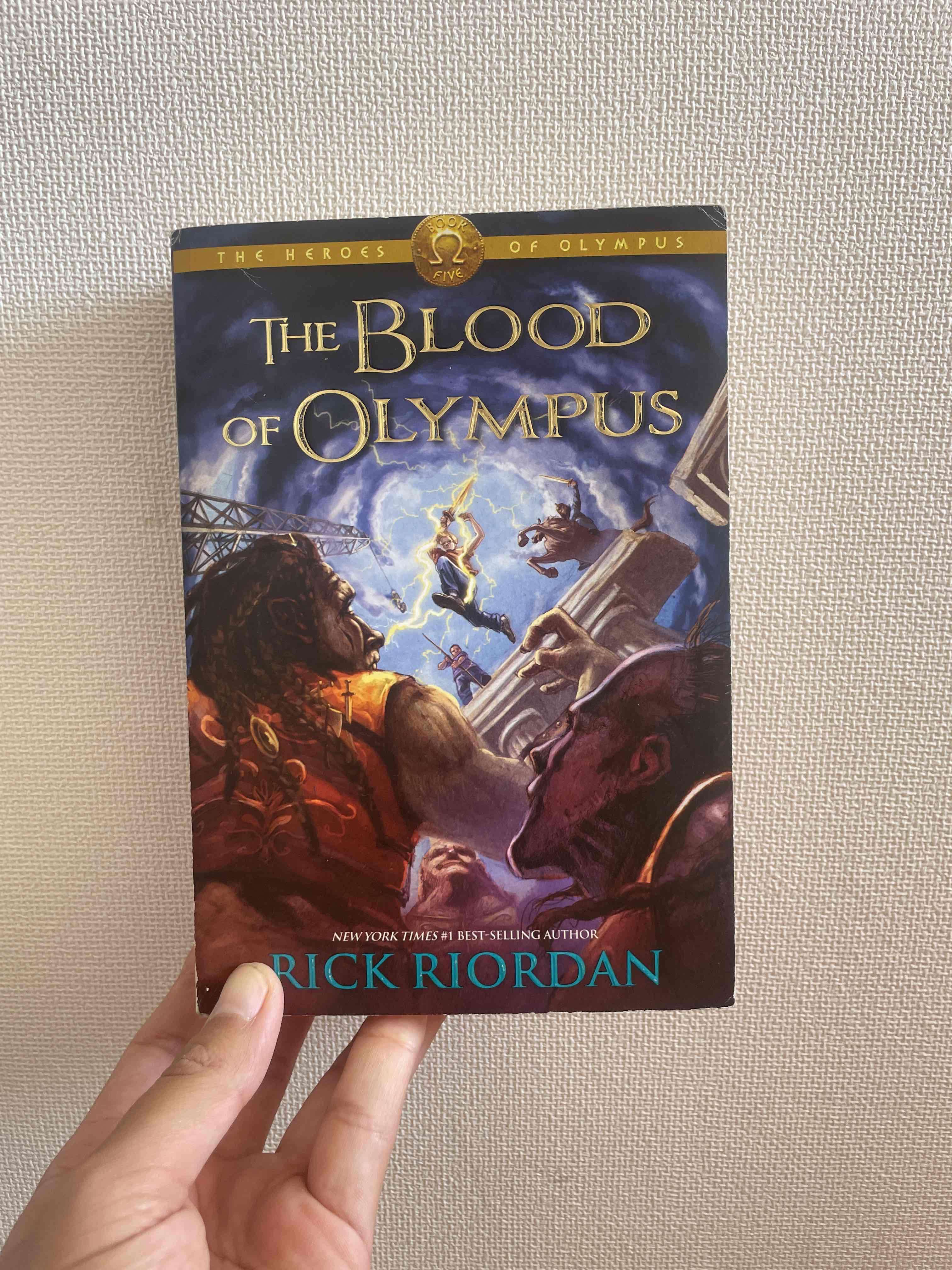 Libro The Blood of Olympus