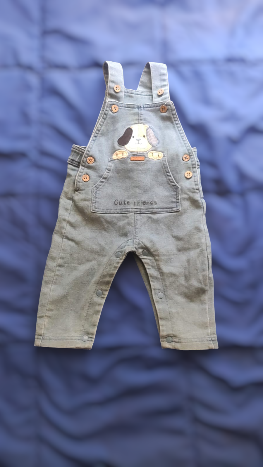 Jardinera de bebé 3 meses Black and blue