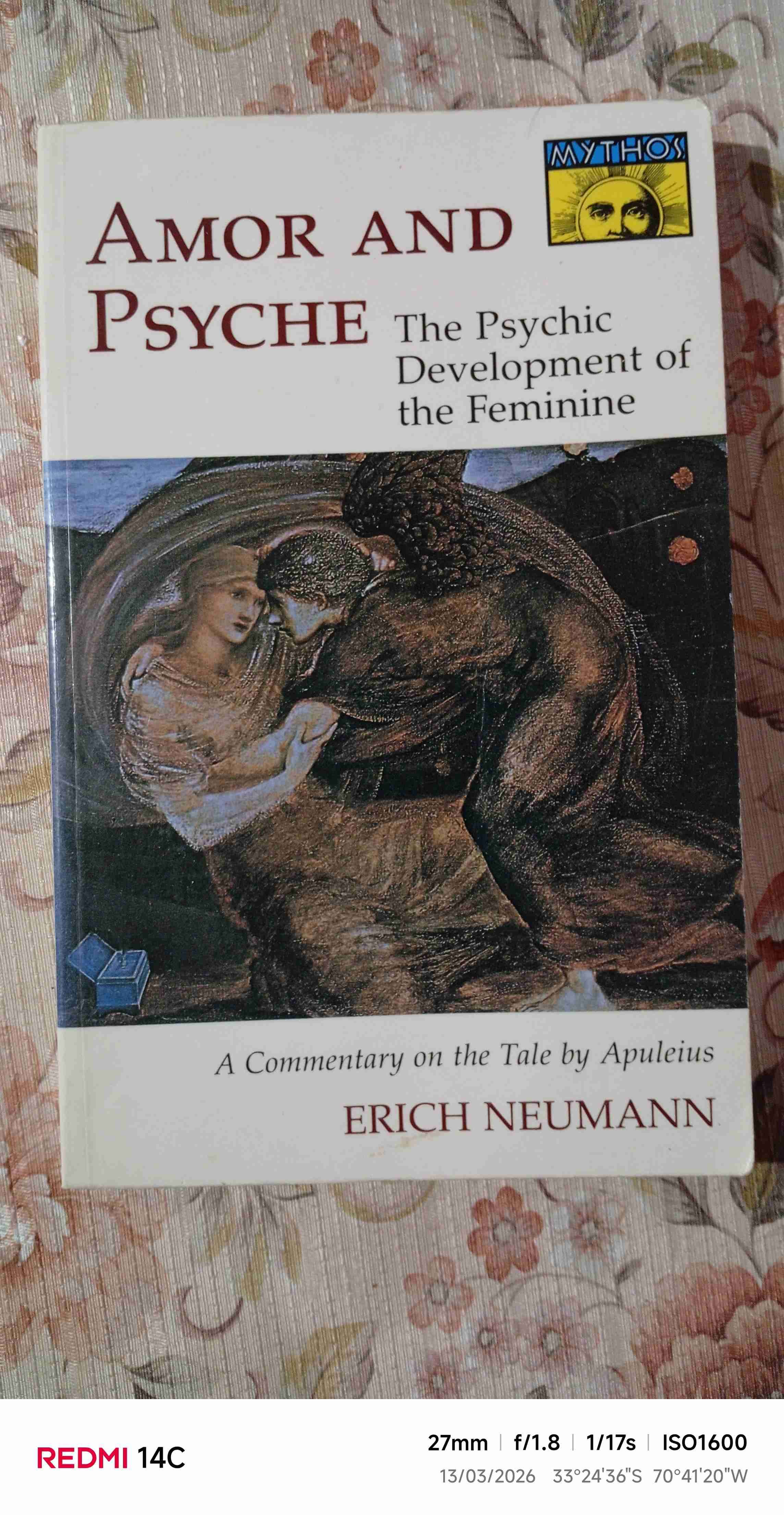 Libro 'Amor and Psyche' Erich Neumann