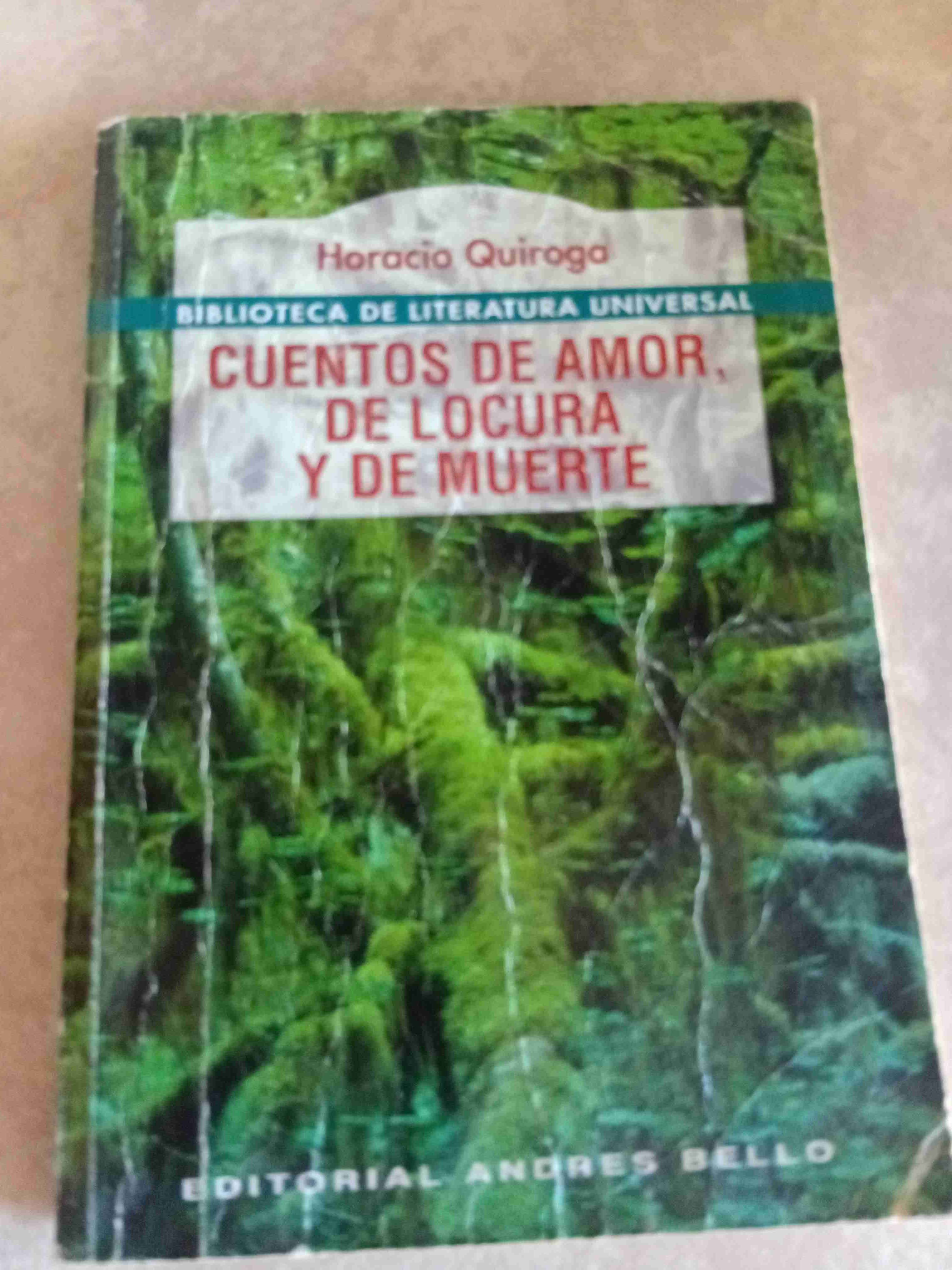 Libro 'Cuentos de Amor, de Locura y de Muerte'