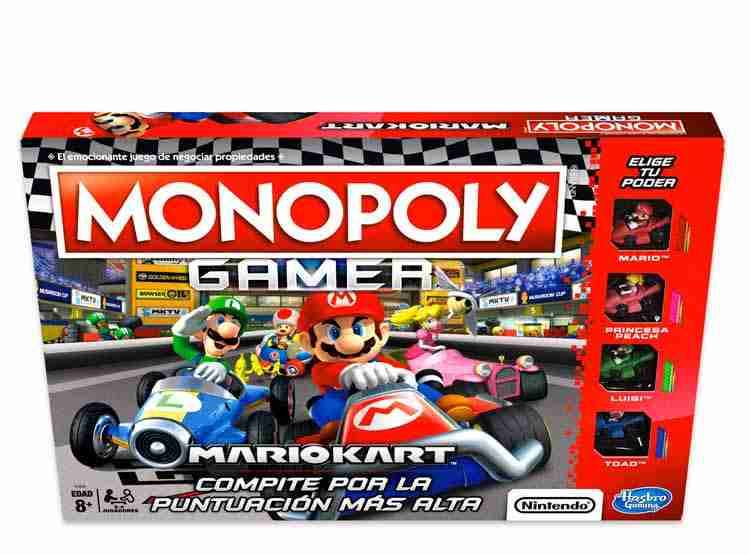 Monopoly Gamer Mario Kart (Nuevo y Sellado)