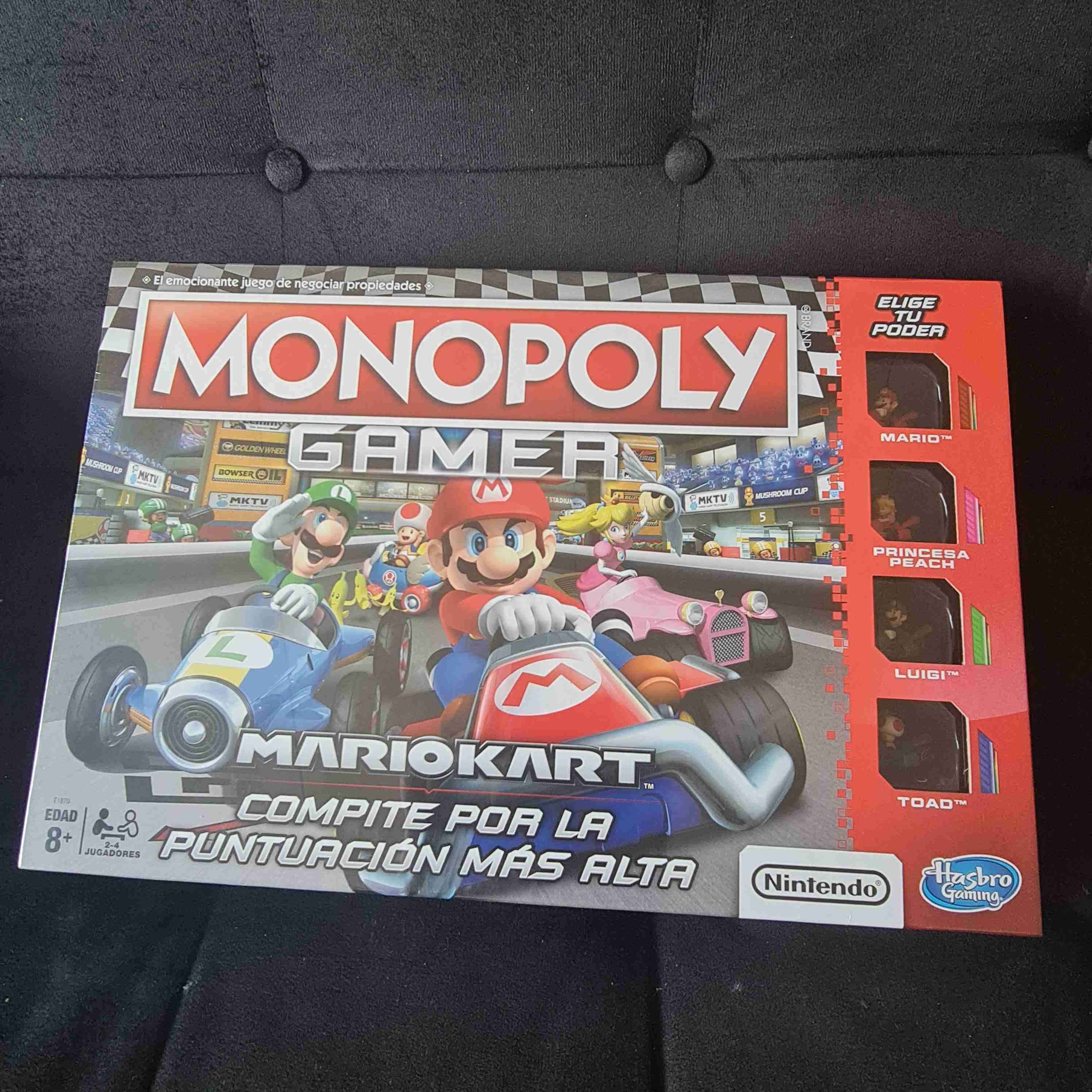 Monopoly Gamer Mario Kart (Nuevo y Sellado) - miniatura 3