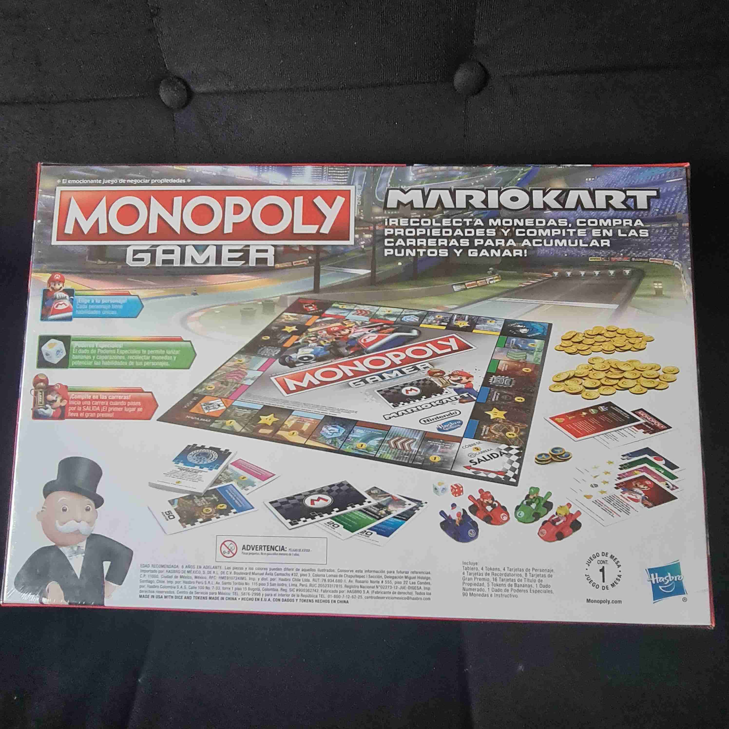 Monopoly Gamer Mario Kart (Nuevo y Sellado) - miniatura 4