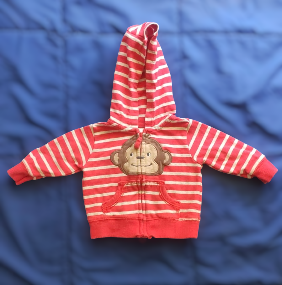 Poleron  Carter's 3 meses con capucha