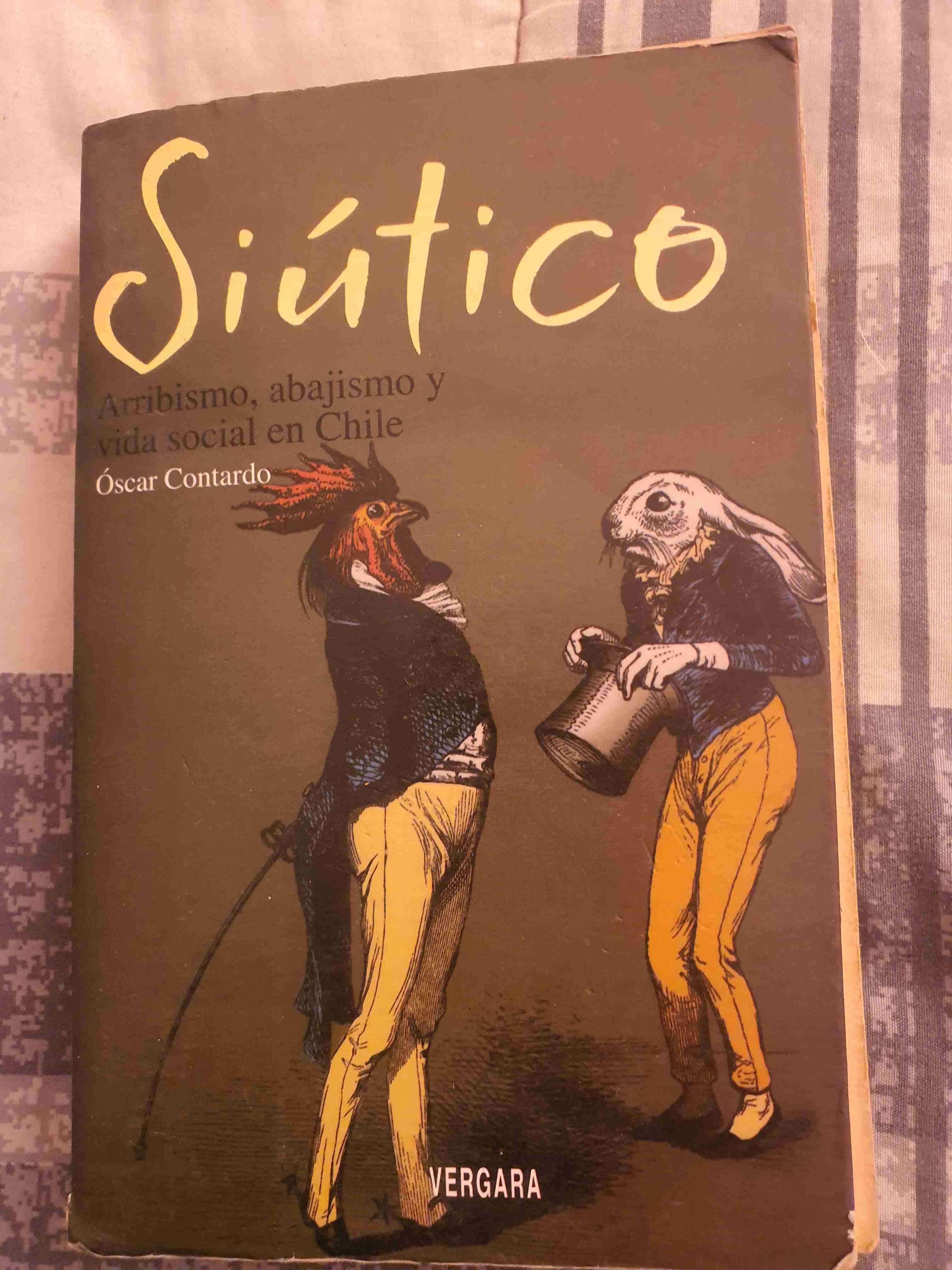 Libro Siútico de Óscar Contardo
