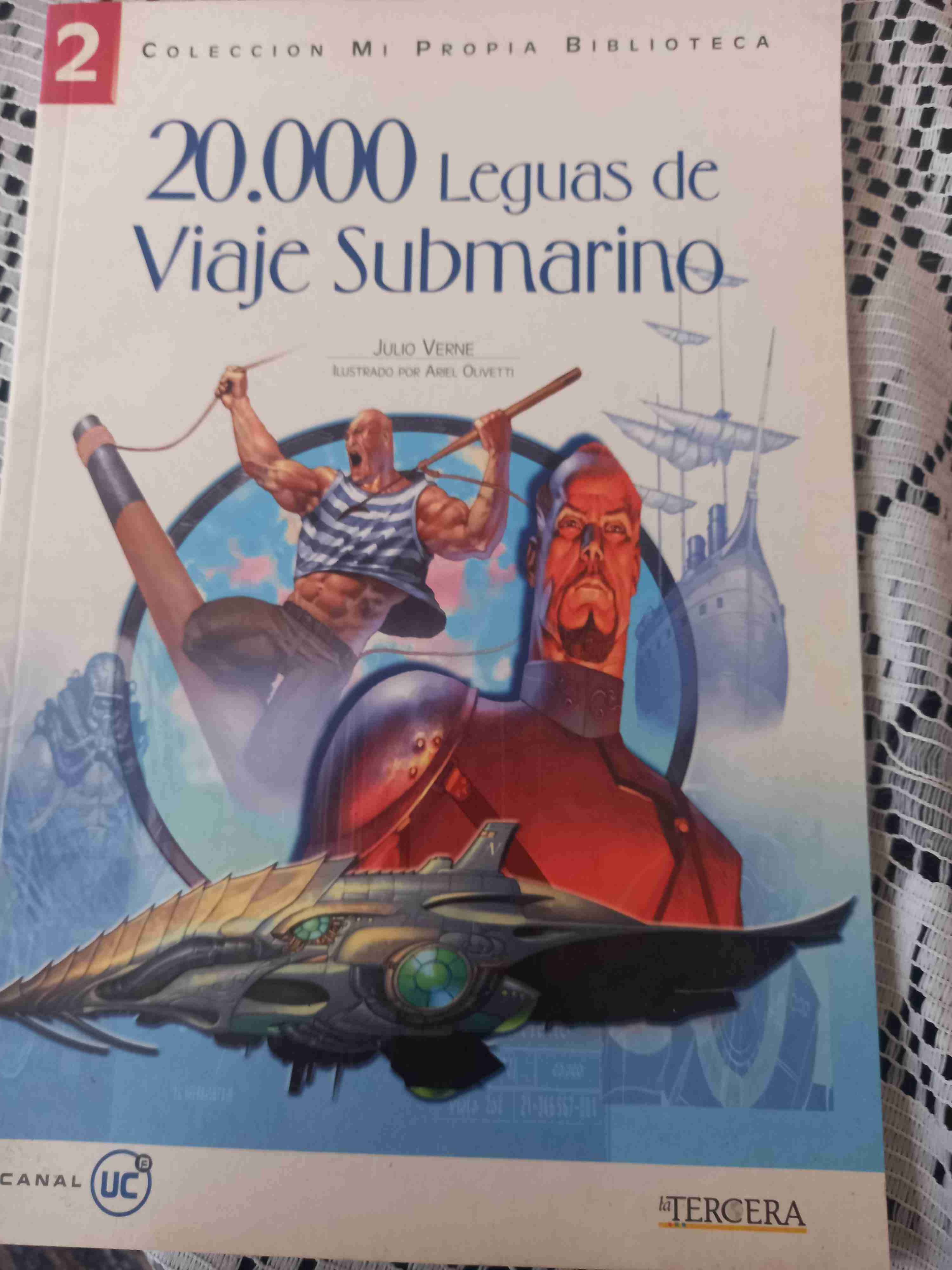 Libro 20,000 Leguas de Viaje Submarino