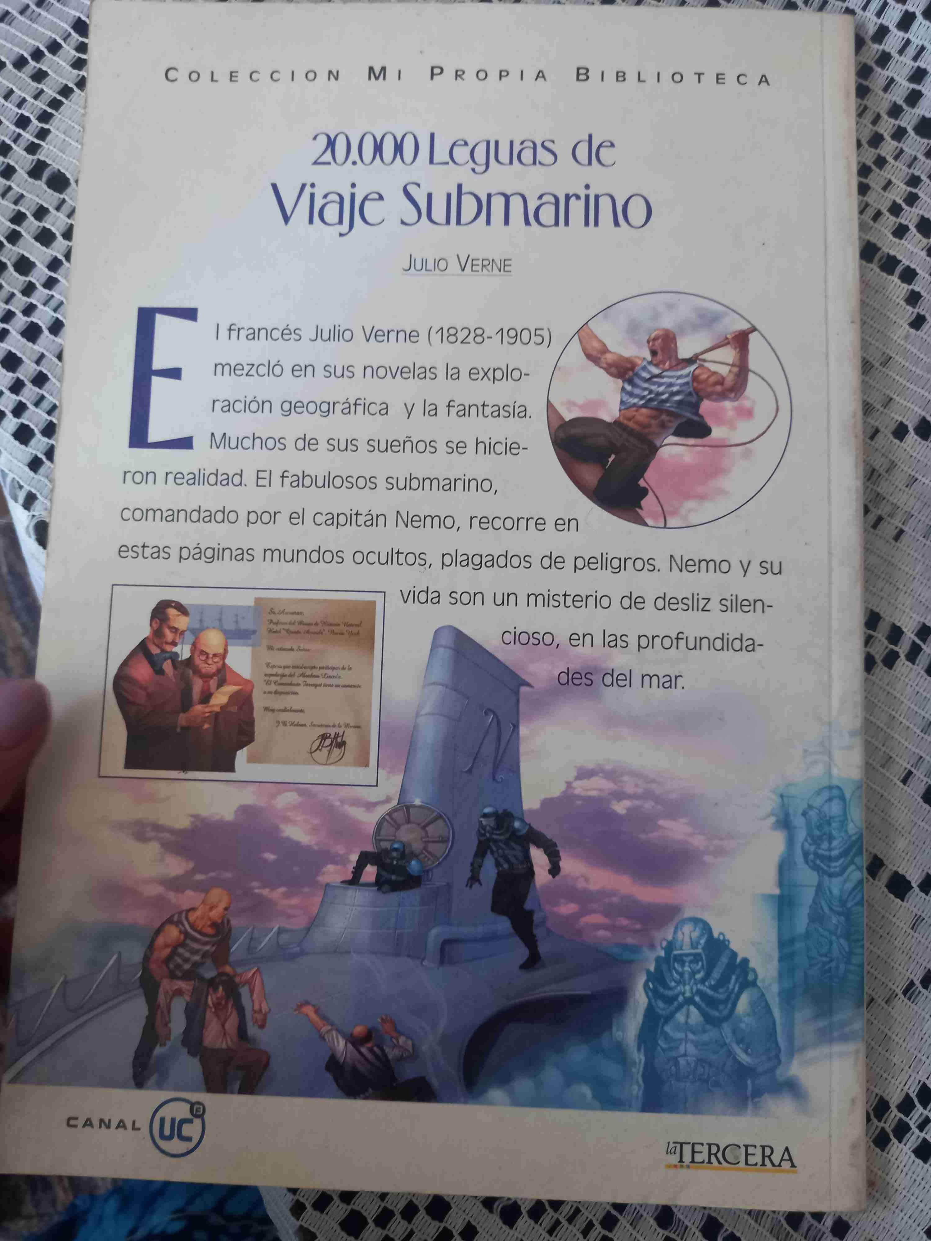 Libro 20,000 Leguas de Viaje Submarino - miniatura 2