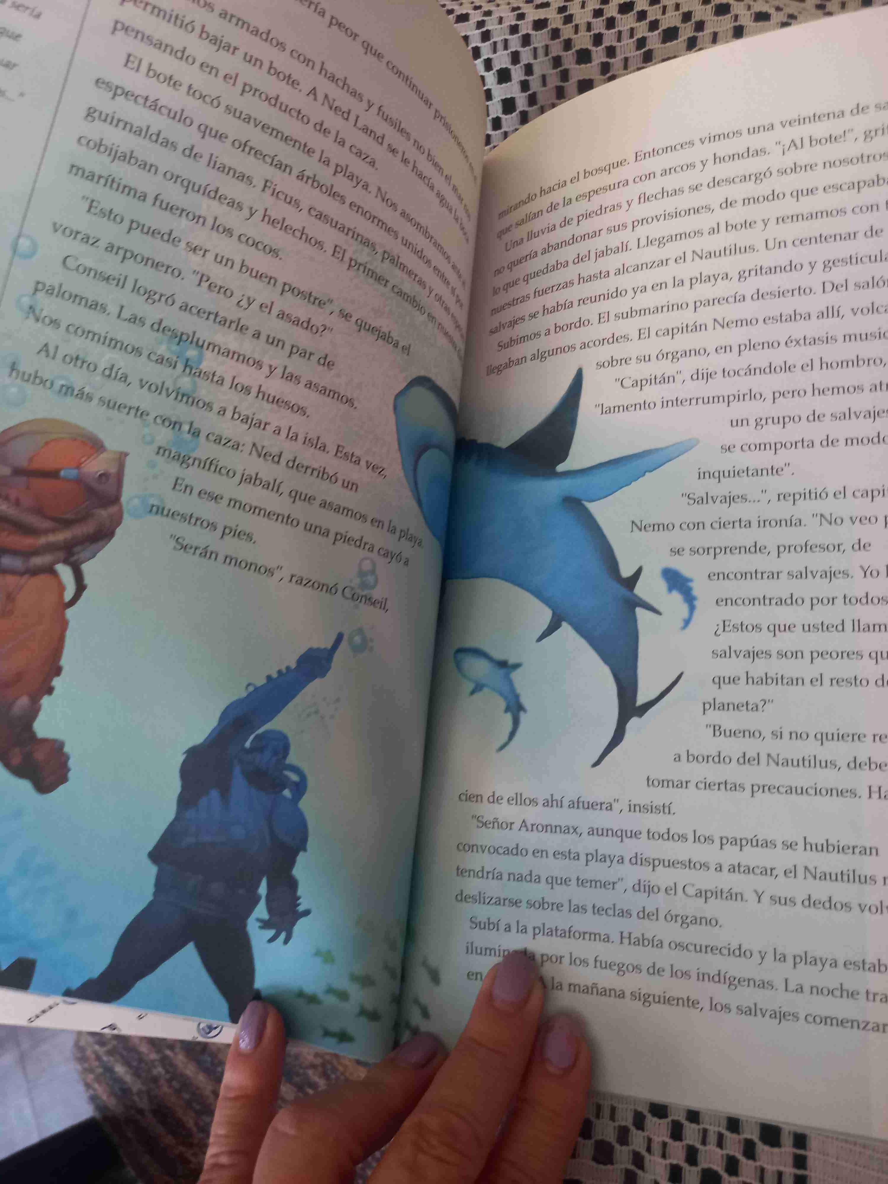 Libro 20,000 Leguas de Viaje Submarino - miniatura 3