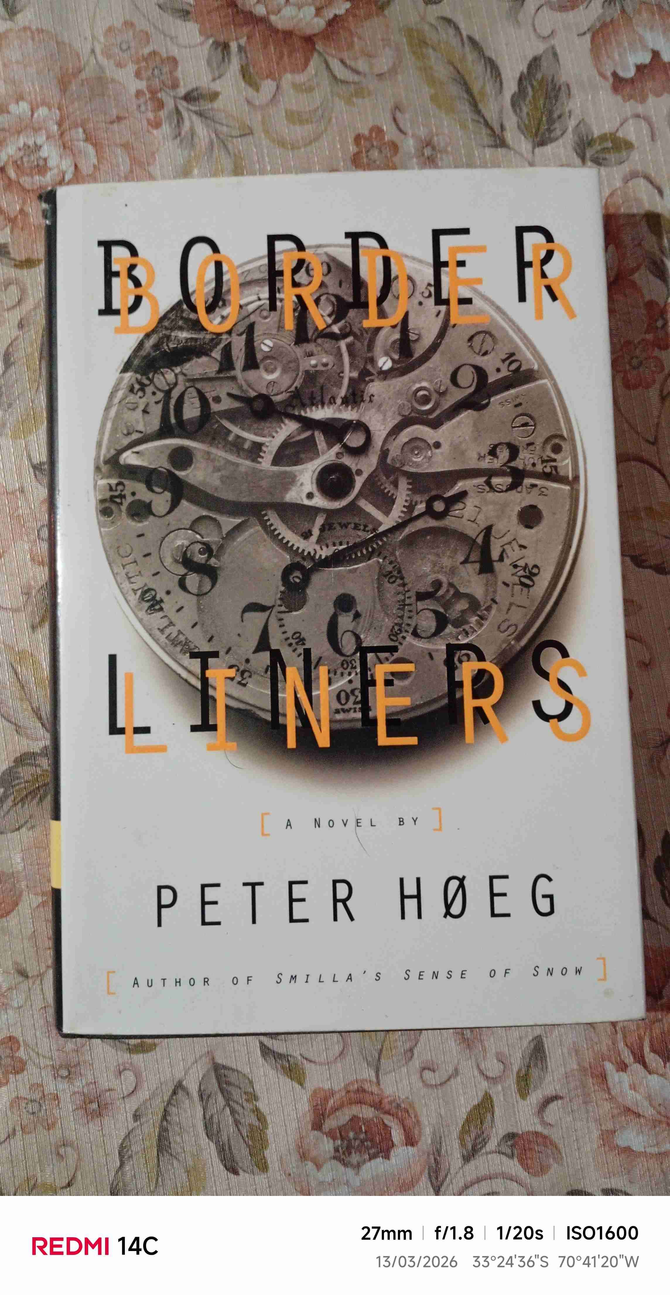 Libro 'Borderliners' por Peter Høeg