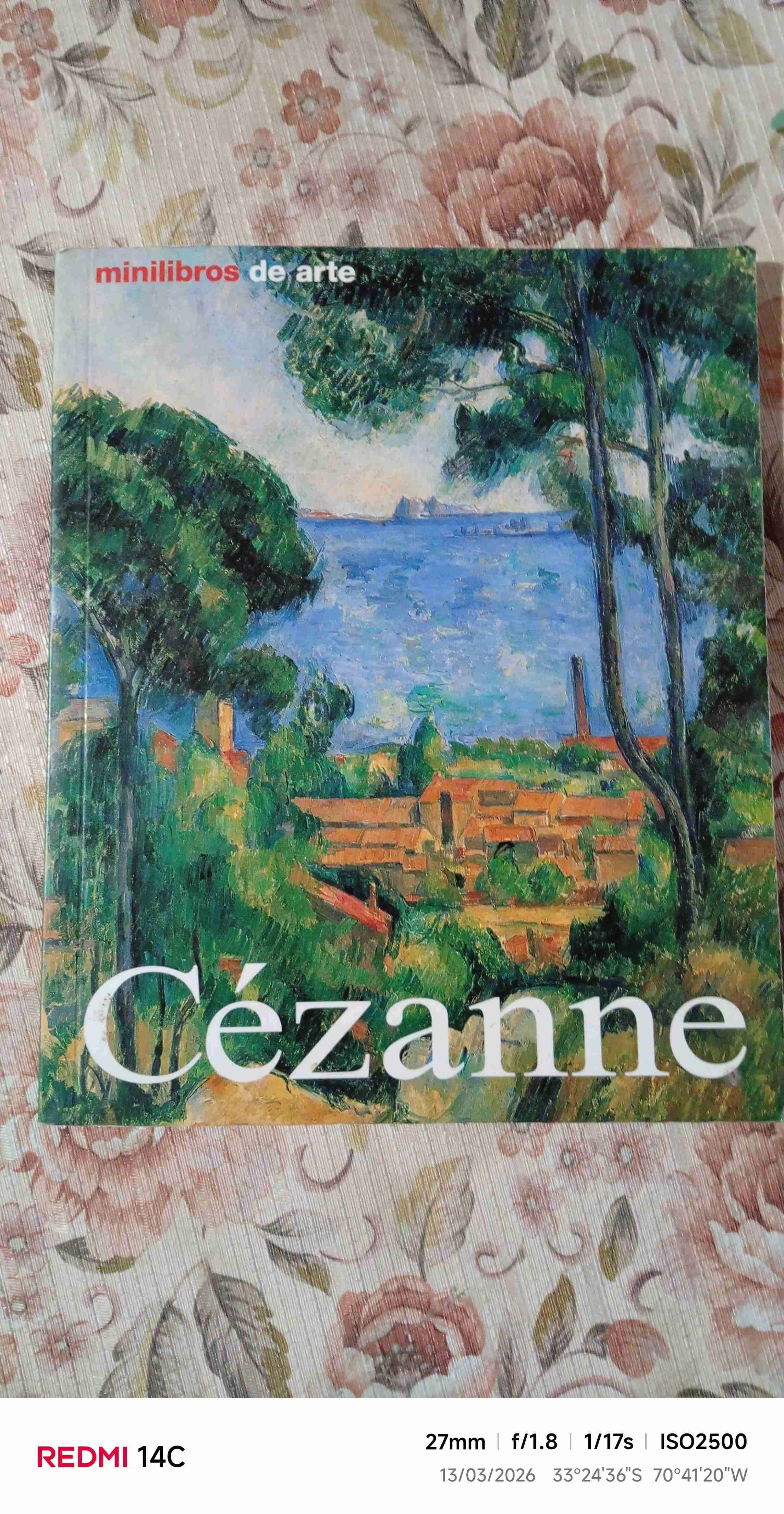 Minilibro de arte Cézanne