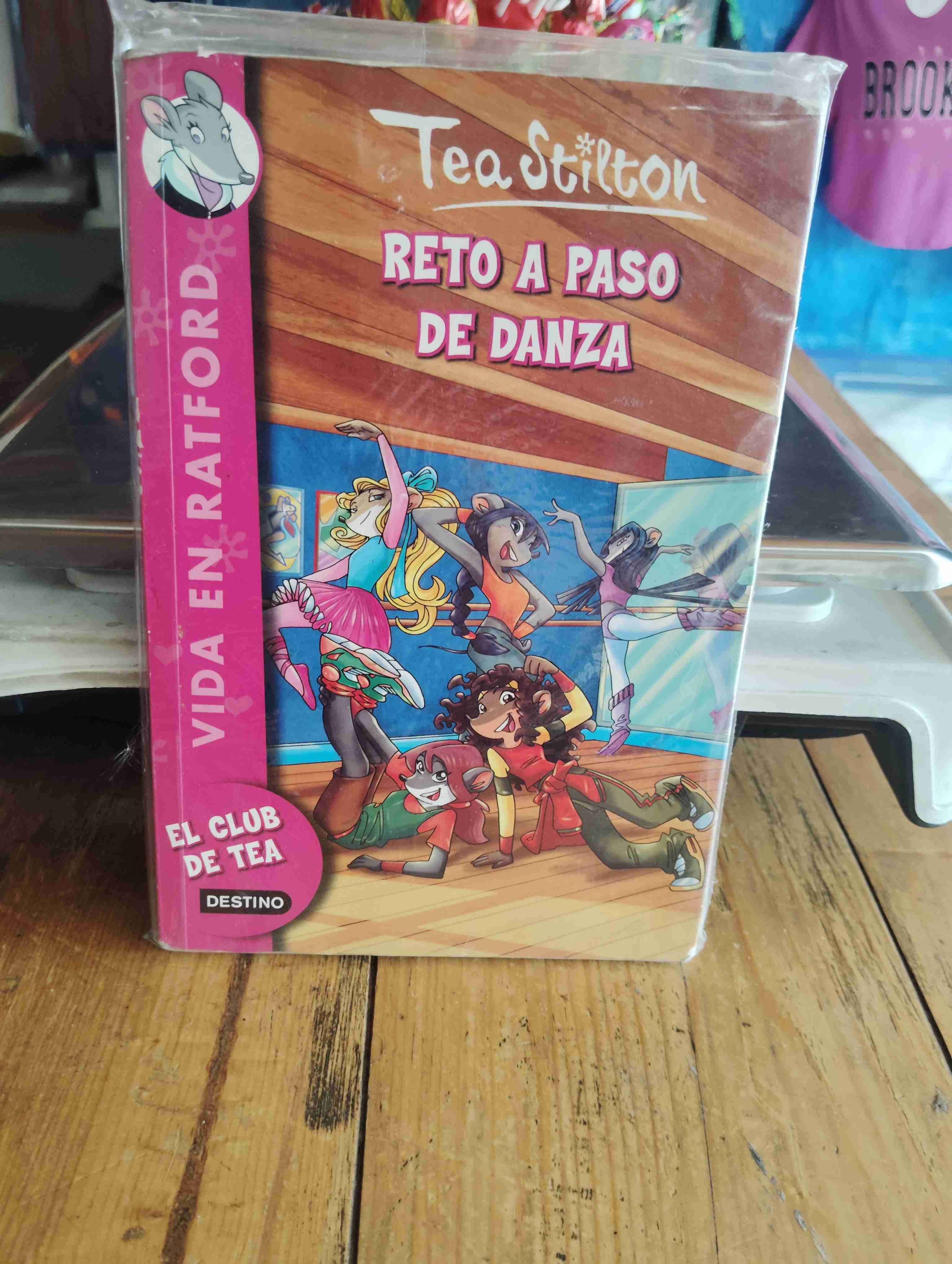 Libro Tea Stilton Reto a Paso de Danza