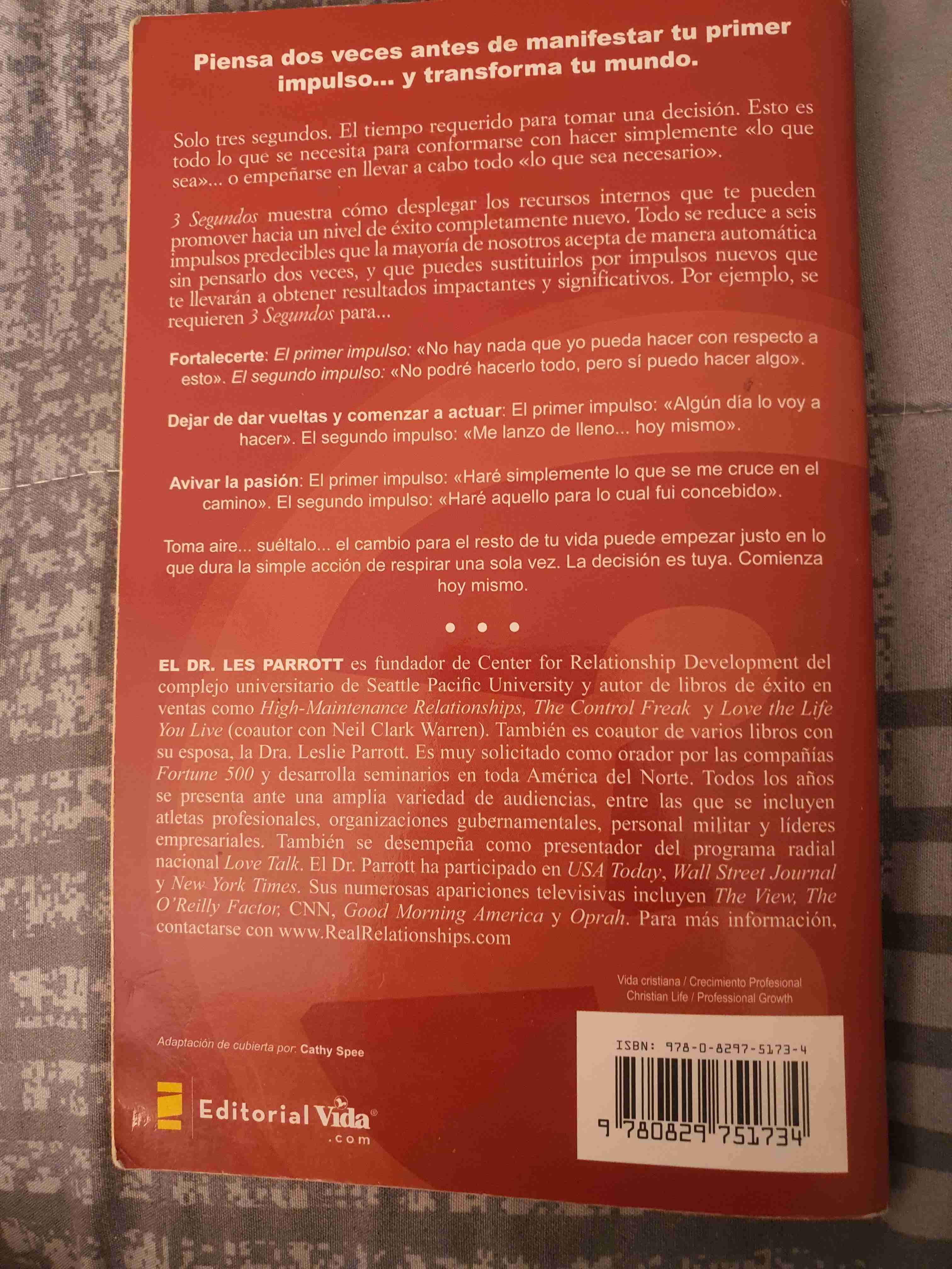 Libro '3 Segundos' de Les Parrott - miniatura 2