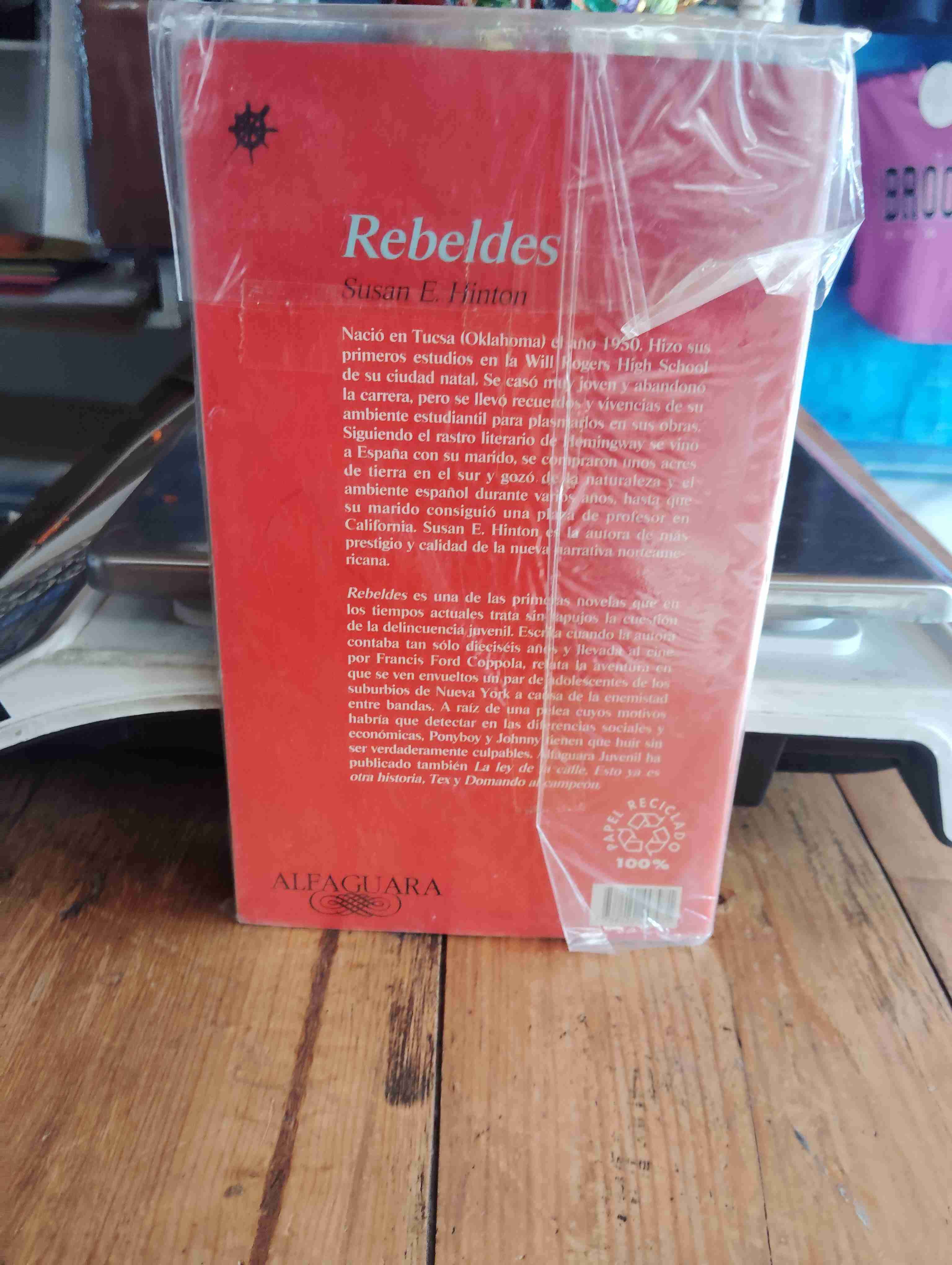 Libro Rebeldes de S.E. Hinton - miniatura 2