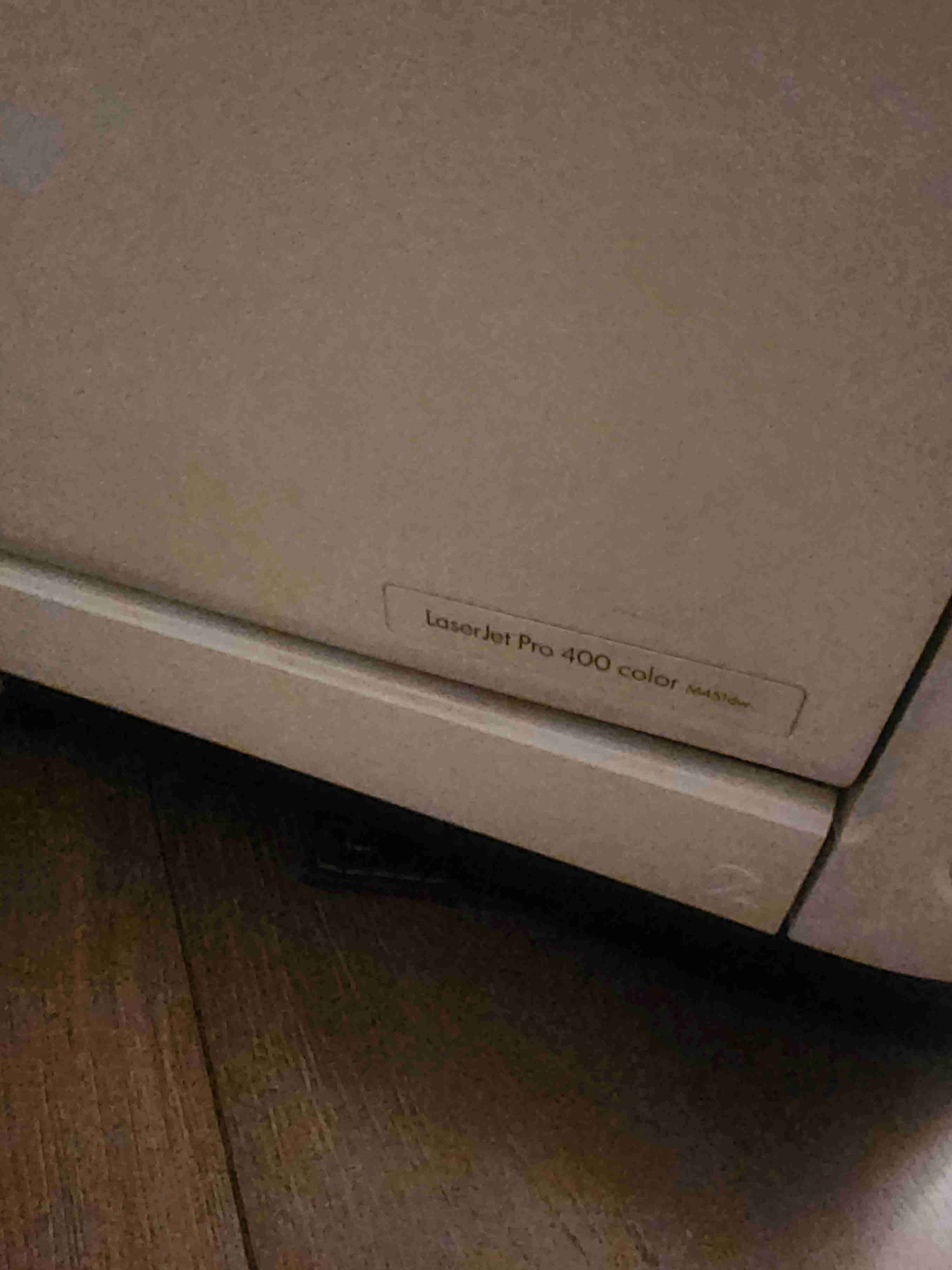 Impresora láser HP blanca - miniatura 2