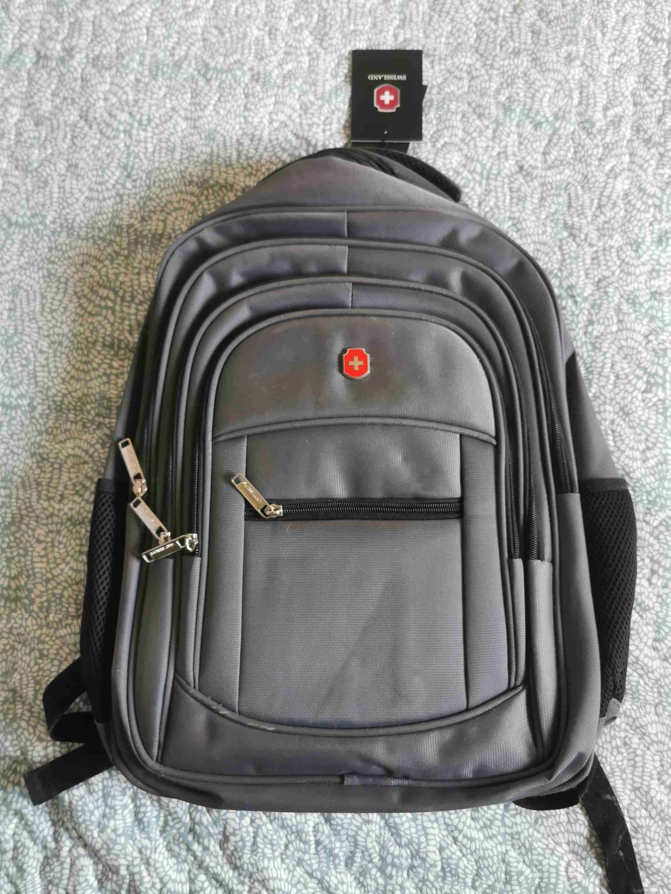 Mochila gris Swissland