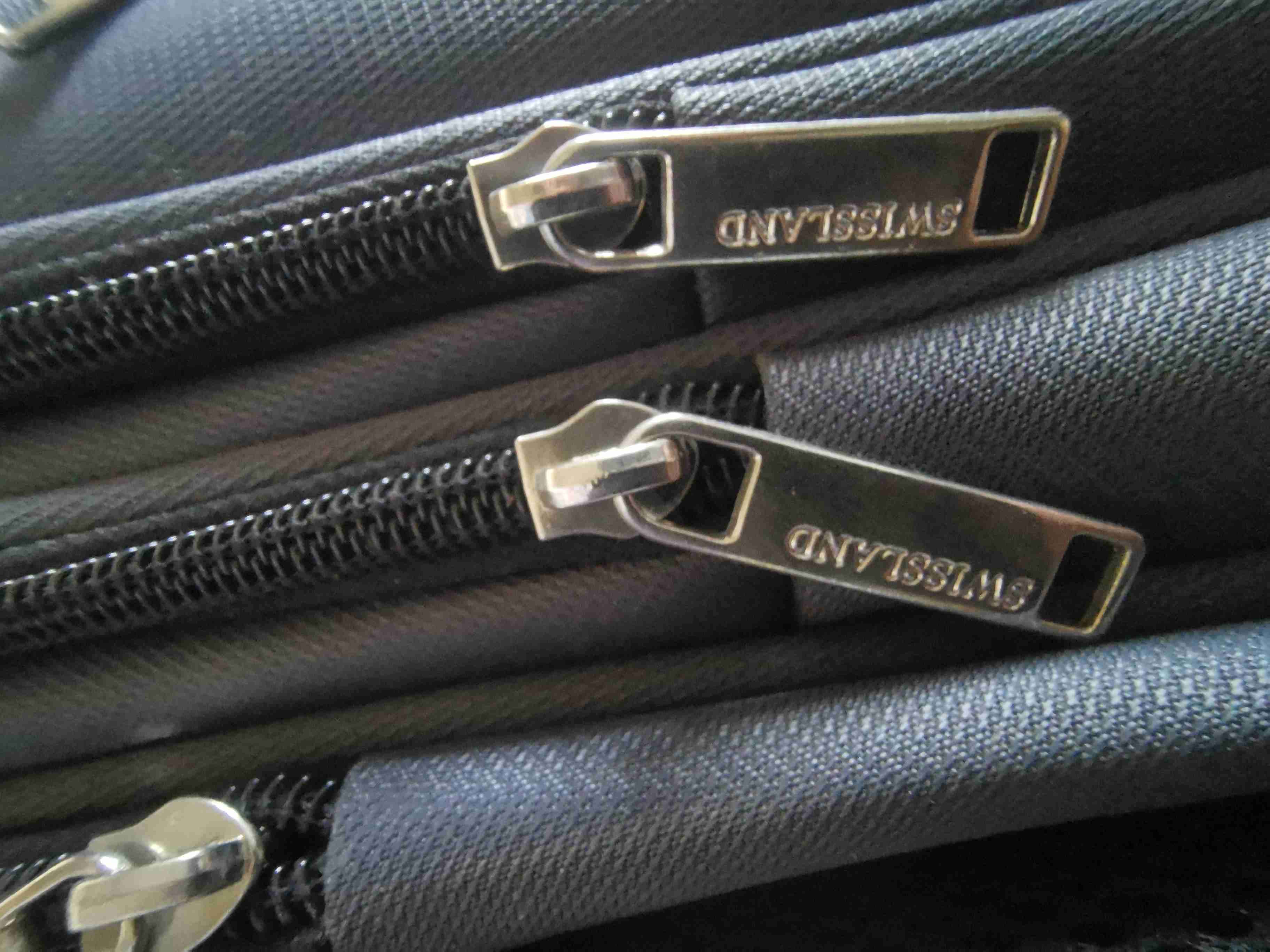 Mochila gris Swissland - miniatura 2