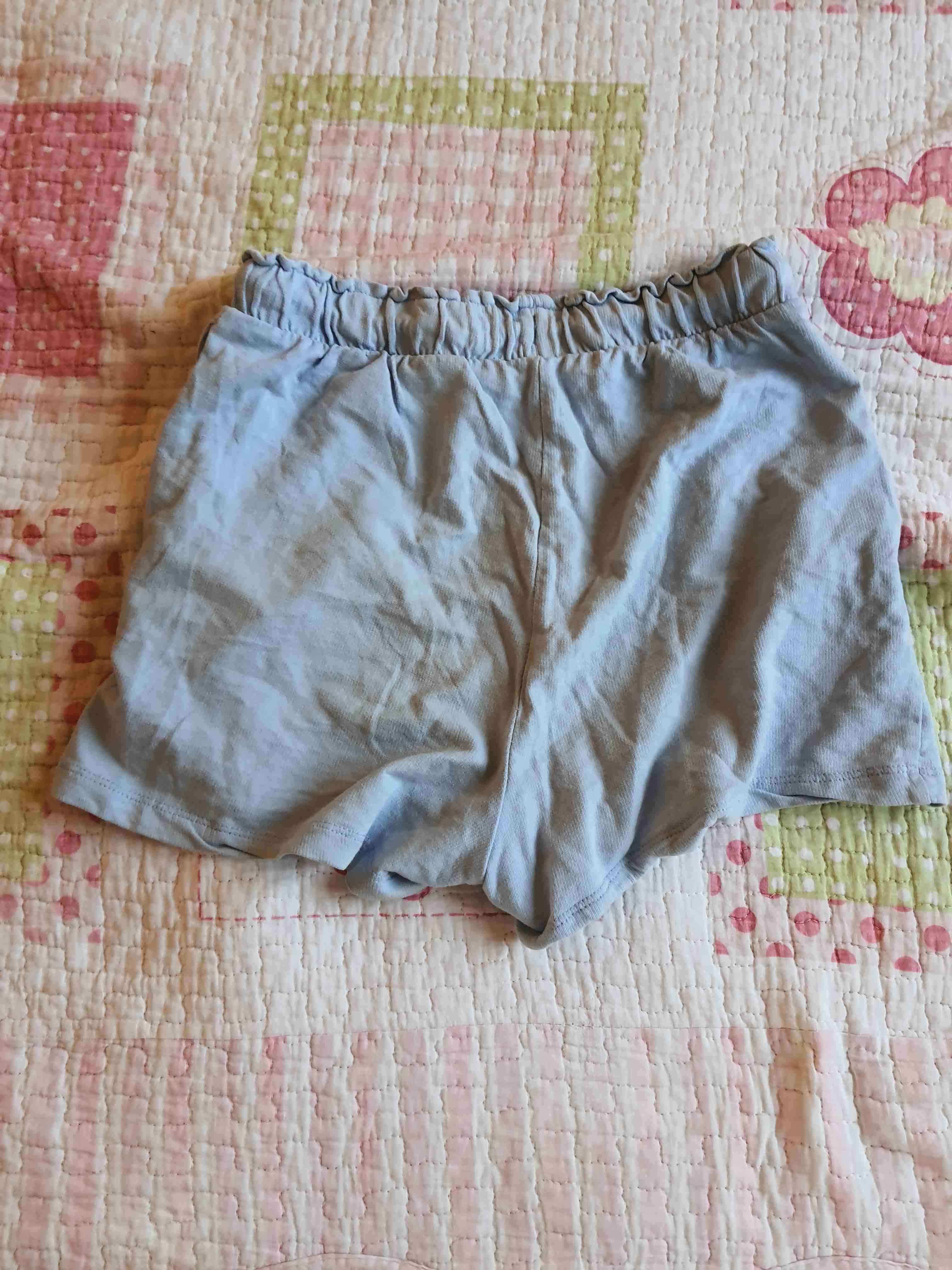 Short celeste con cordón - miniatura 3
