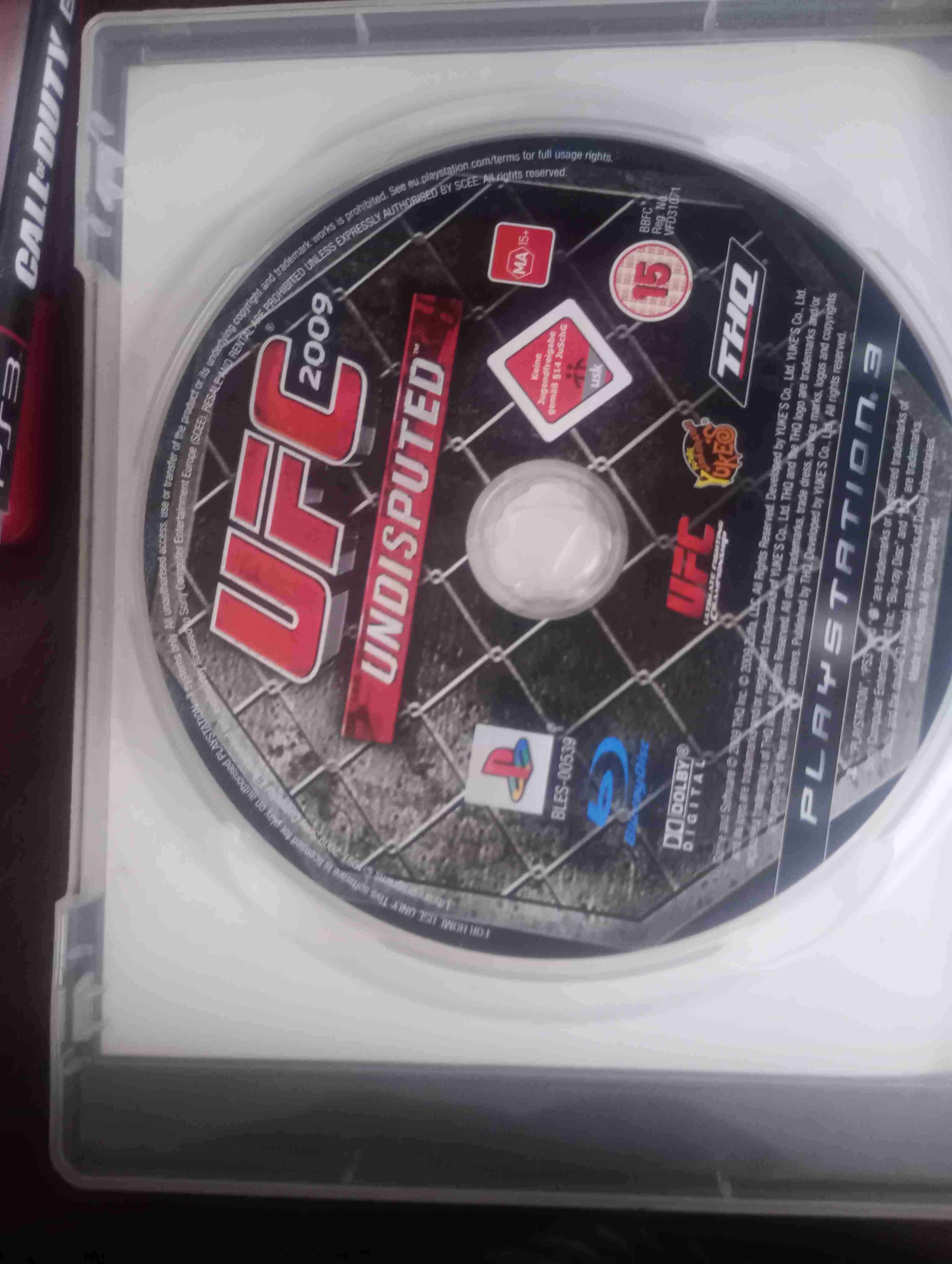 Juego UFC 2009 para PS3