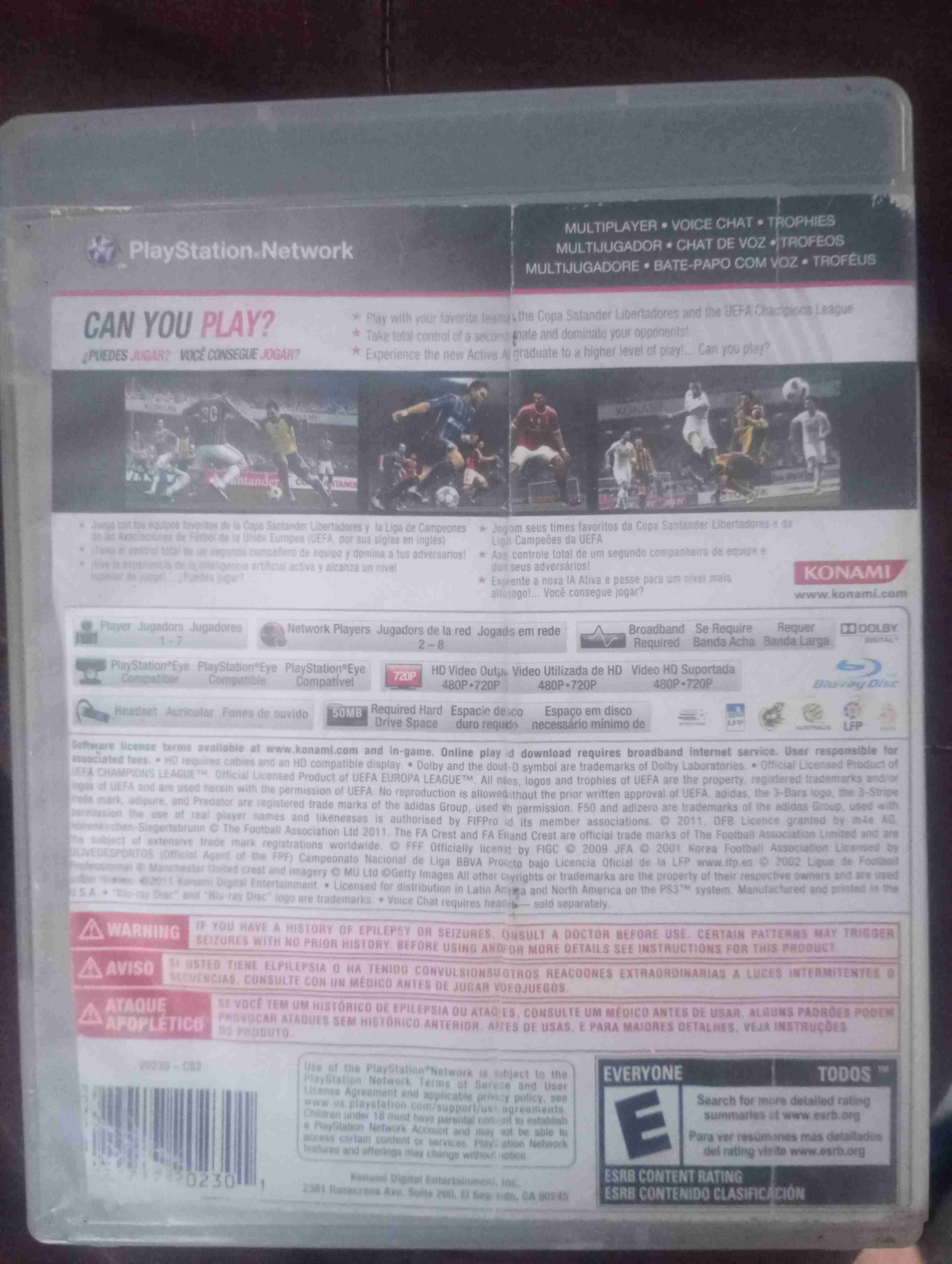 Juego PES 2012 para PS3 - miniatura 3