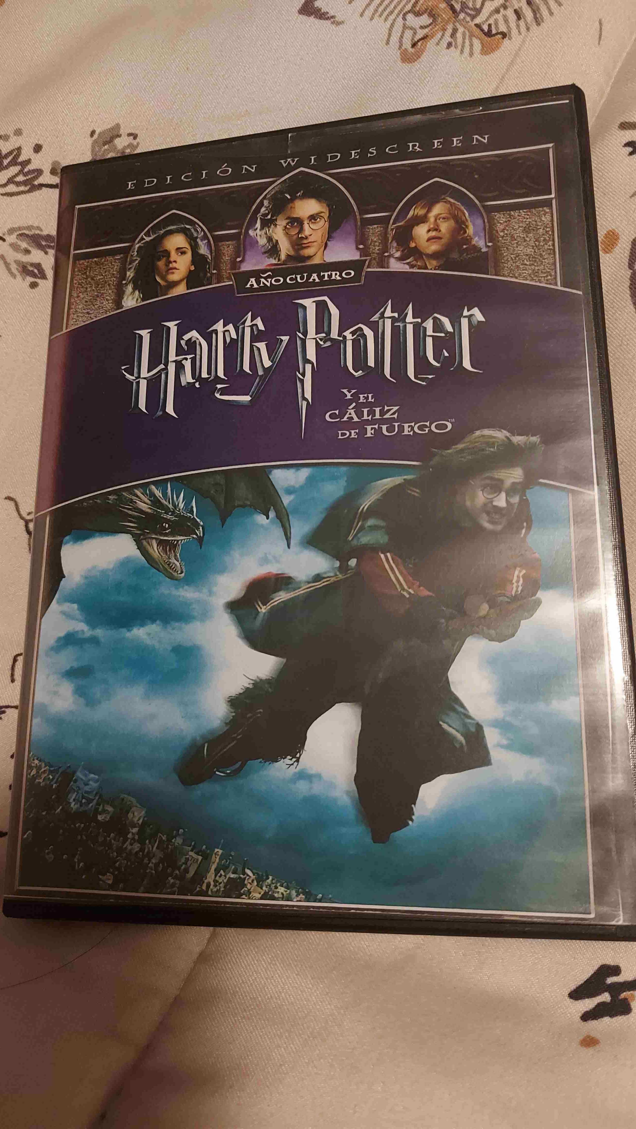 DVD Harry Potter y el Cáliz de Fuego