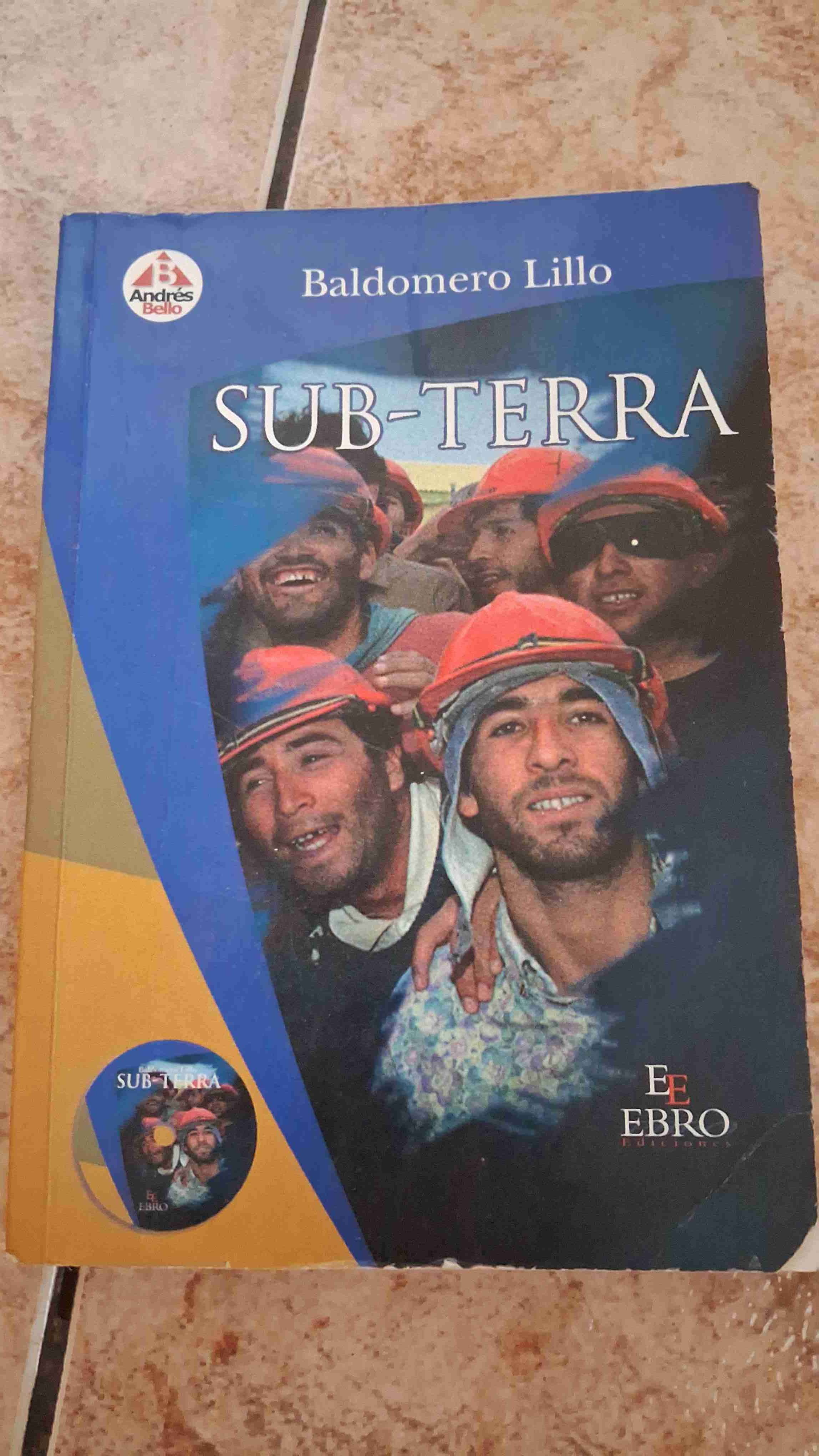 Libro Sub-Terra de Baldomero Lillo