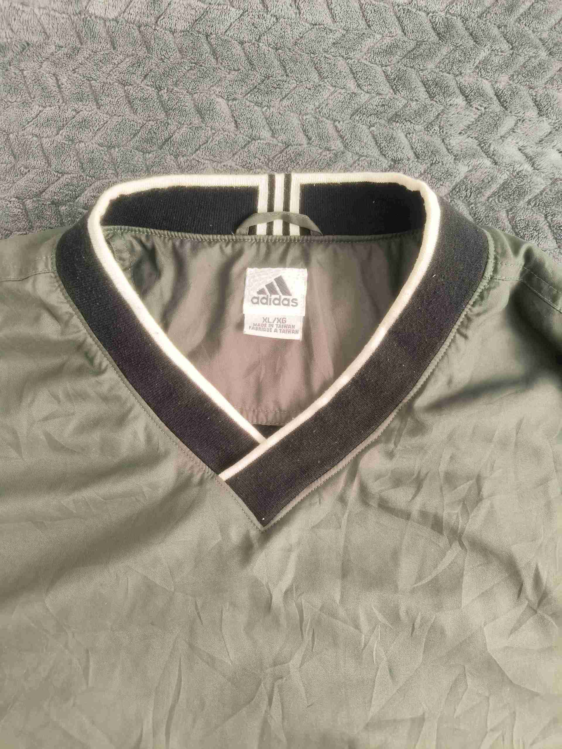 Cortavientos verde oliva Adidas - miniatura 4